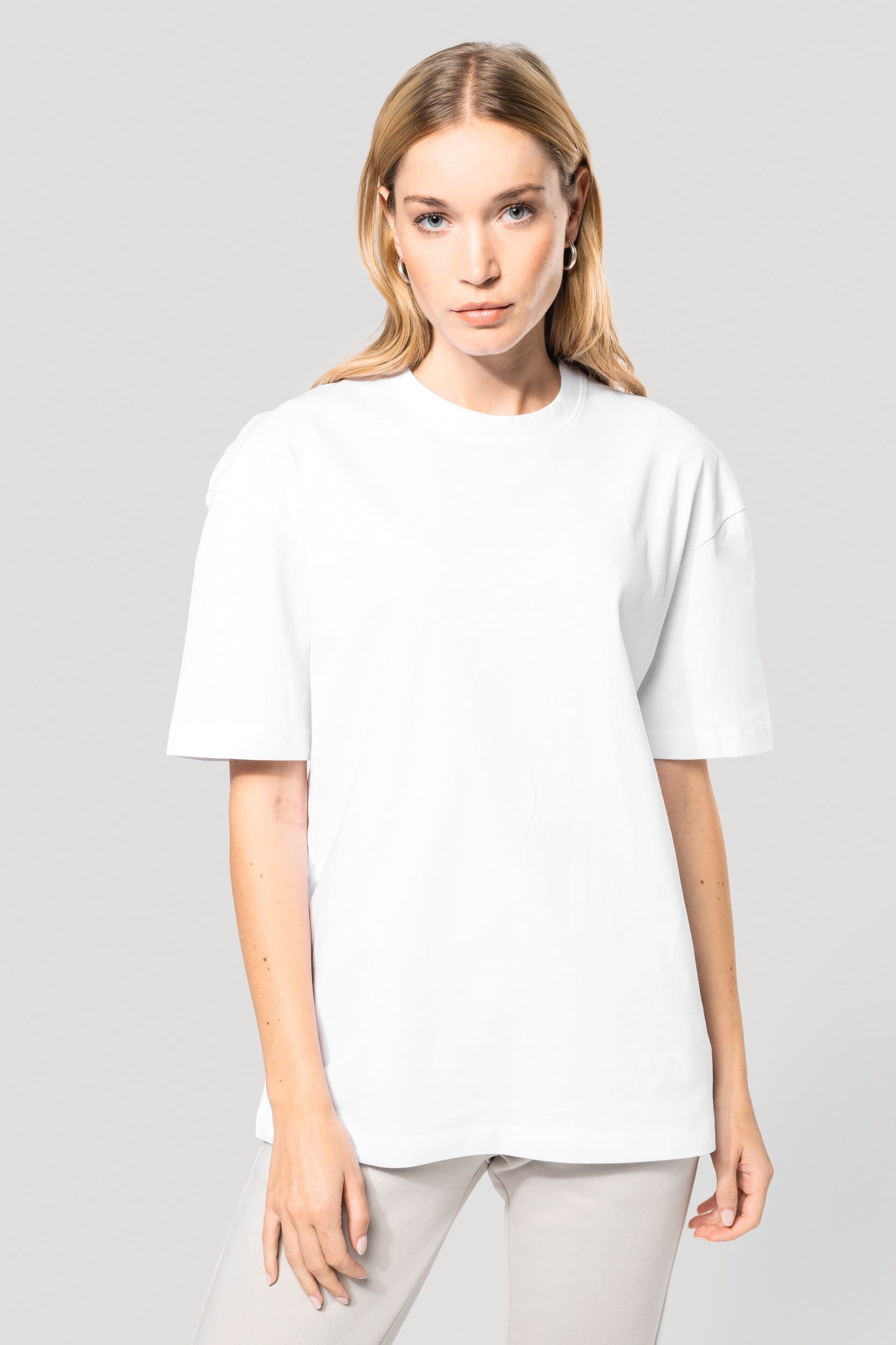 Oversized T-shirt korte mouwen uniseks
