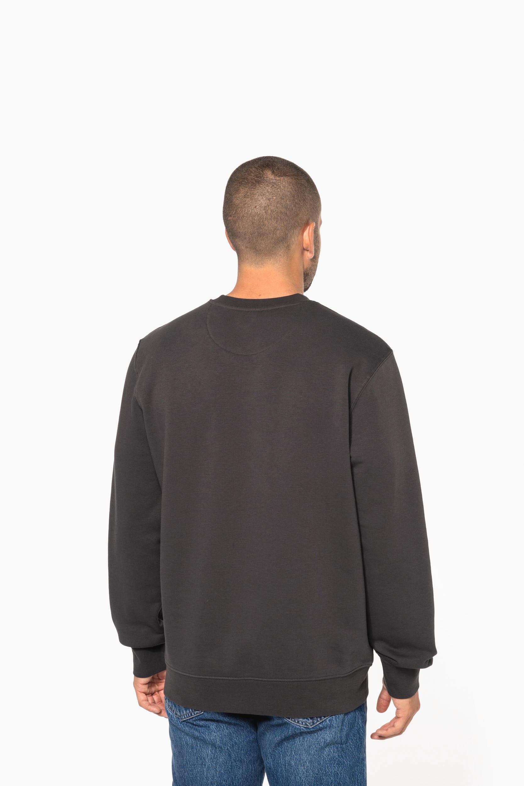 Ecologische sweater met ronde hals