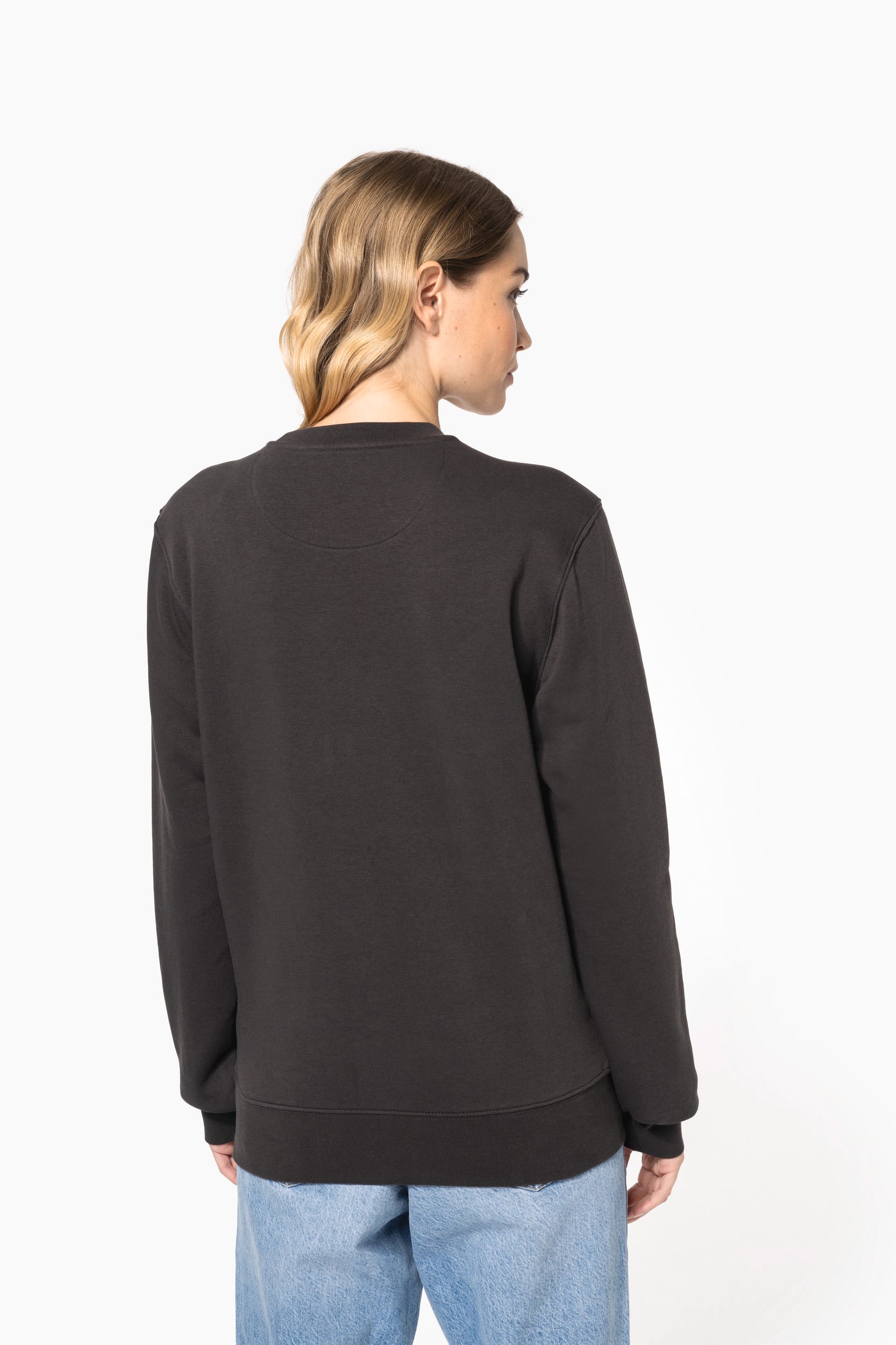 Ecologische sweater met ronde hals