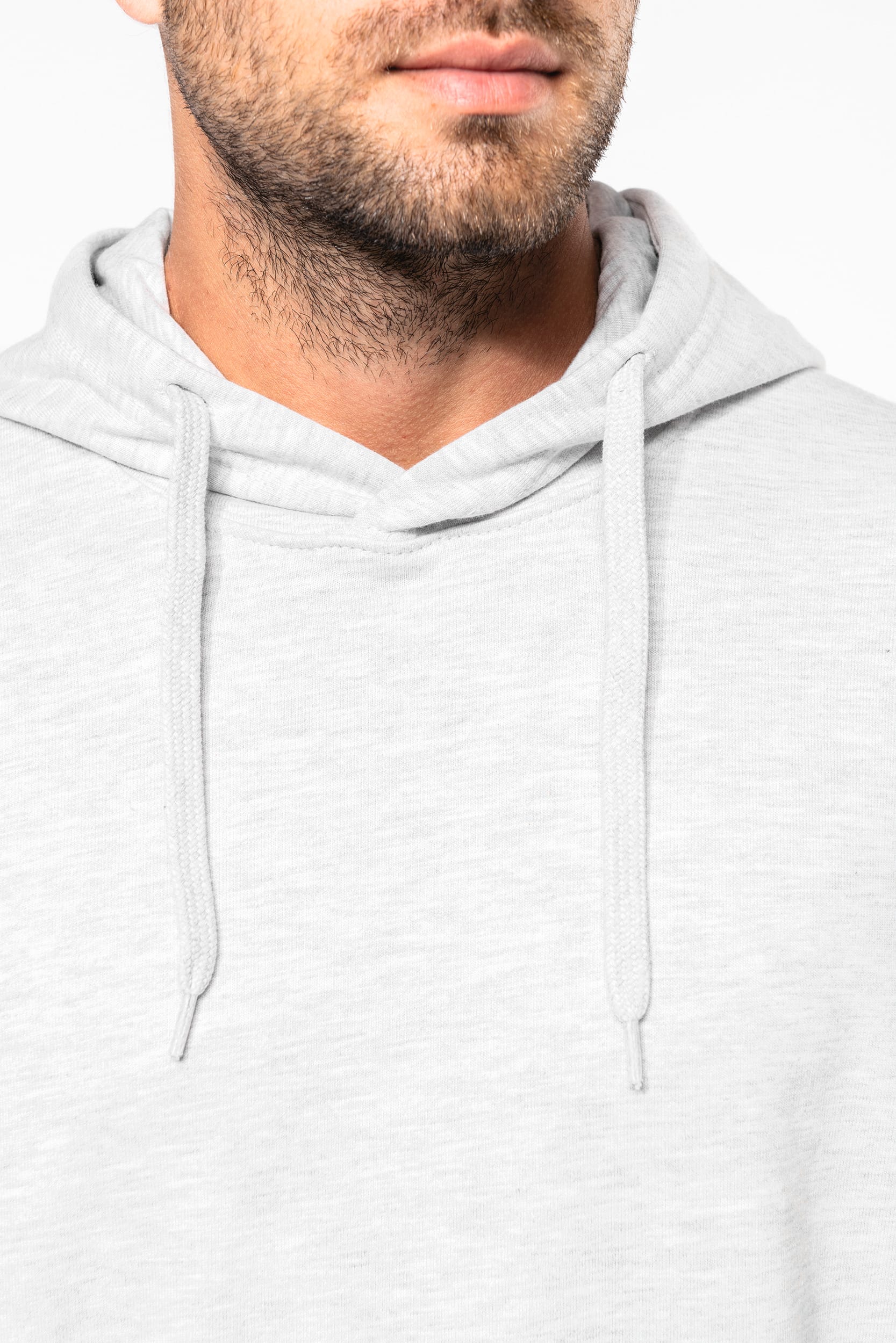 Gerecycled sweater met capuchon uniseks