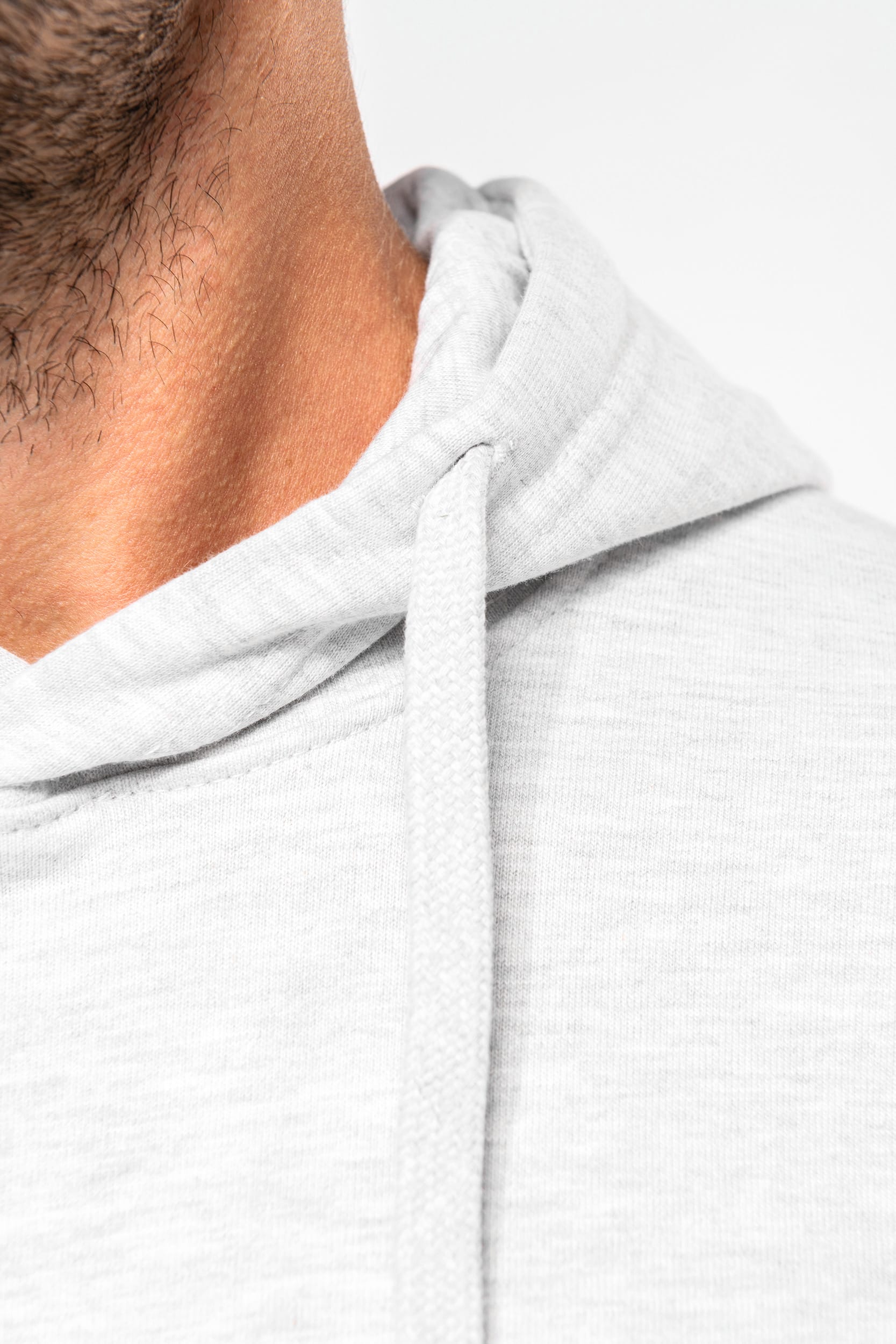Gerecycled sweater met capuchon uniseks