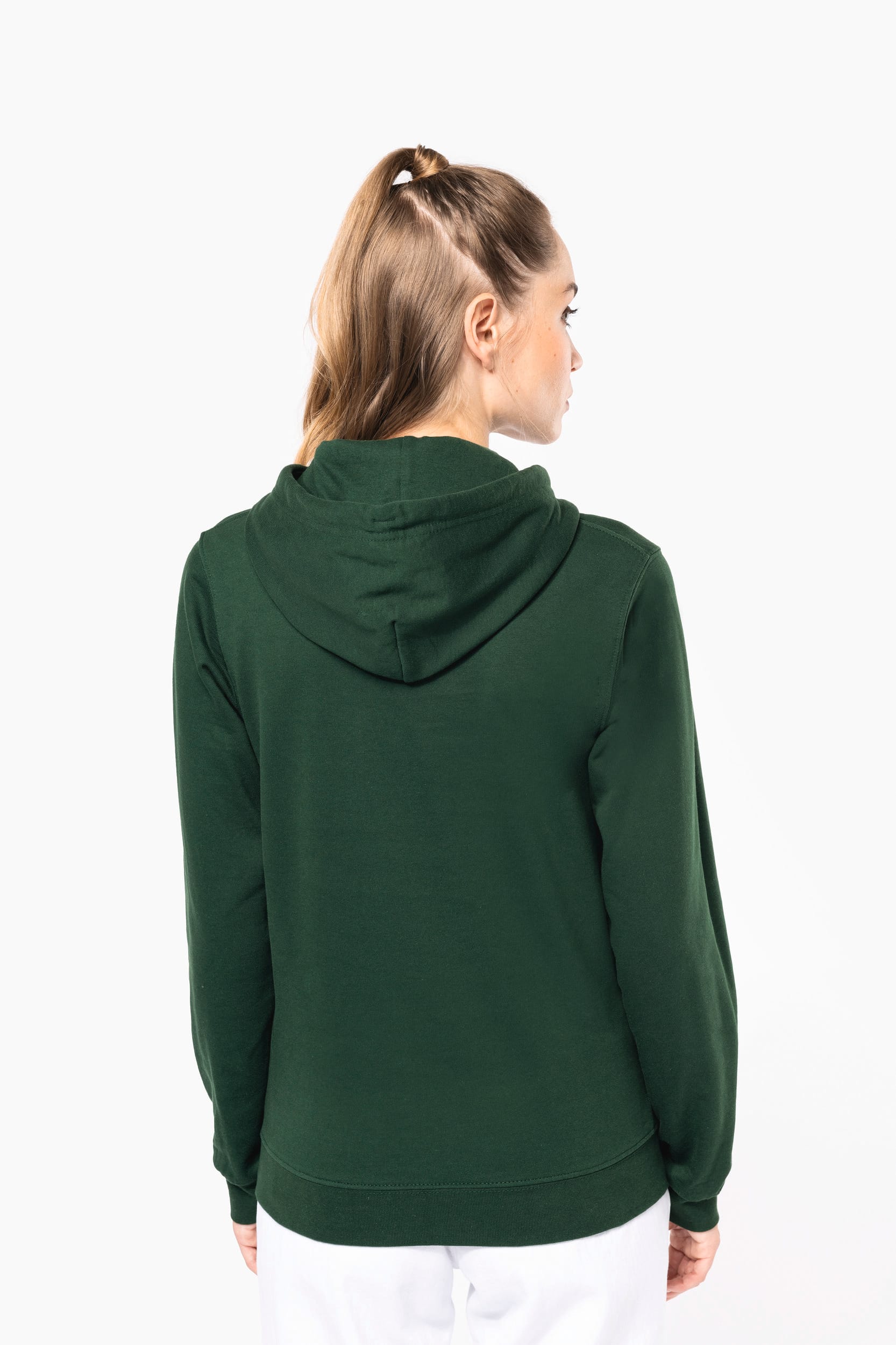 Gerecycled sweater met capuchon uniseks