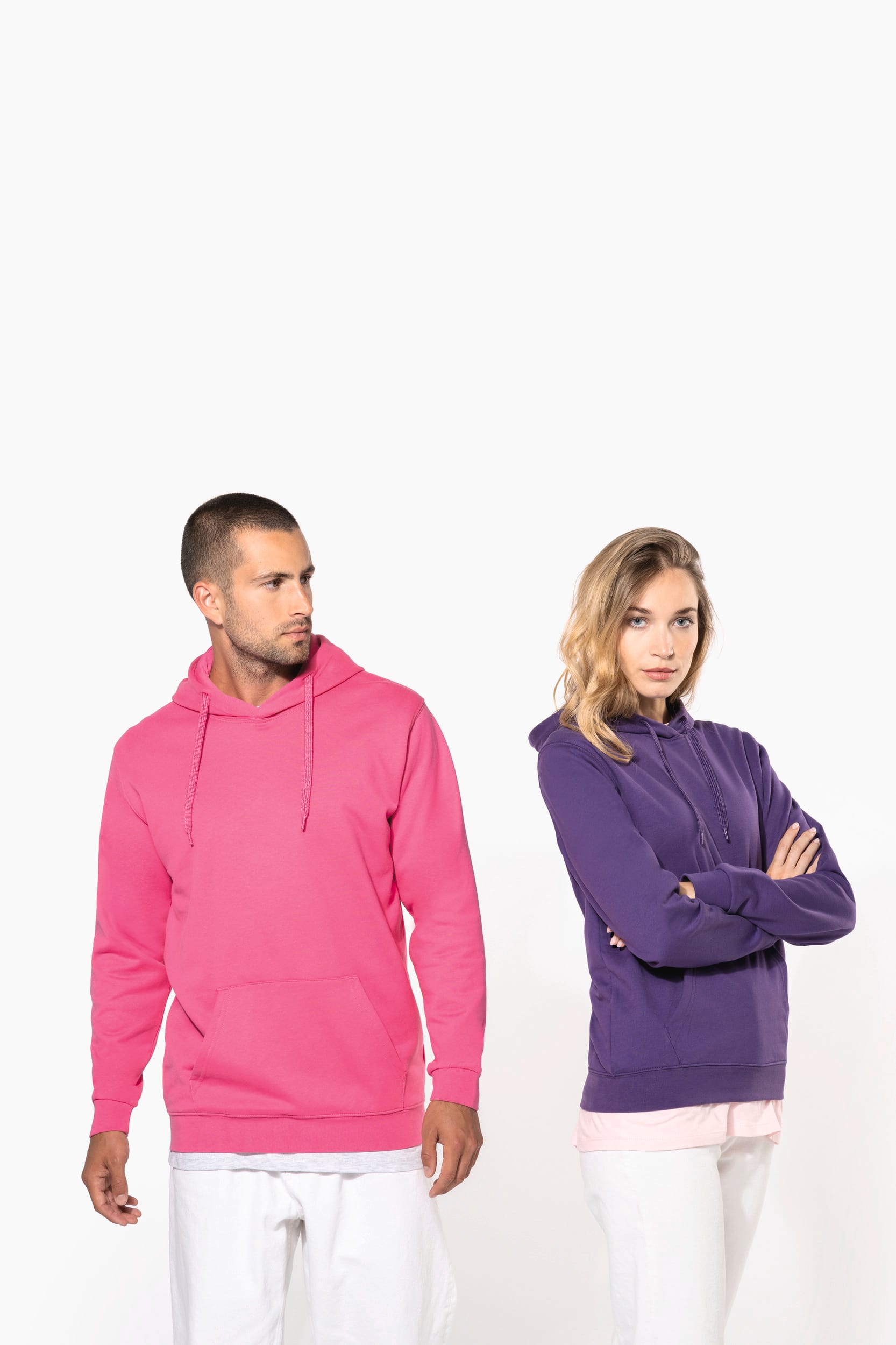 Herensweater met capuchon