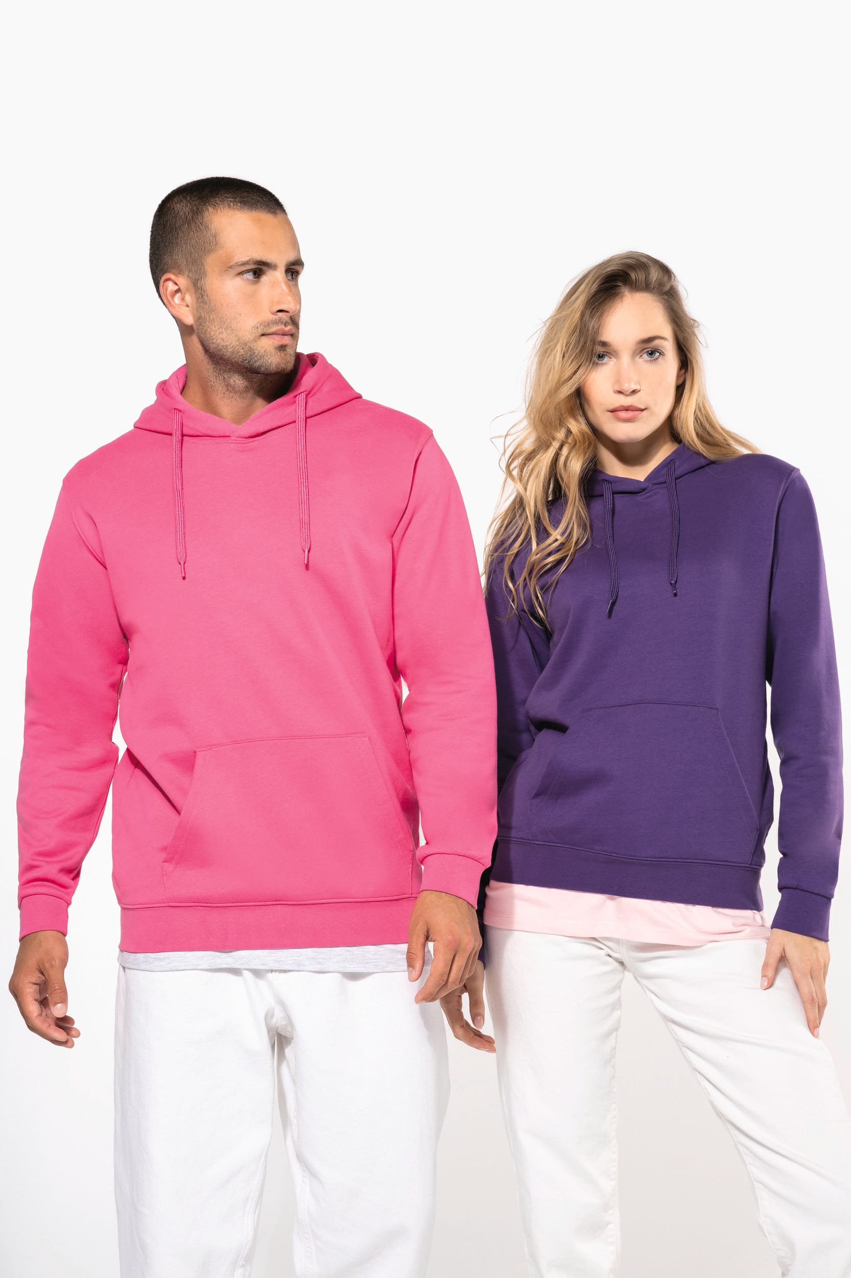 Herensweater met capuchon