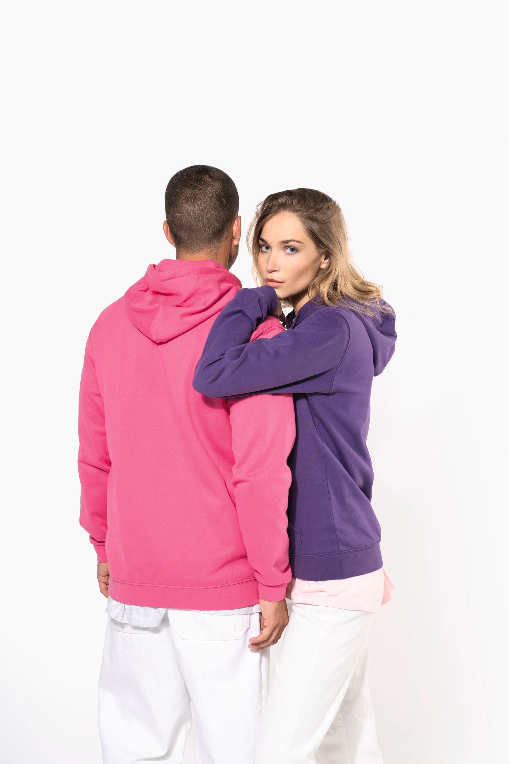 Herensweater met capuchon