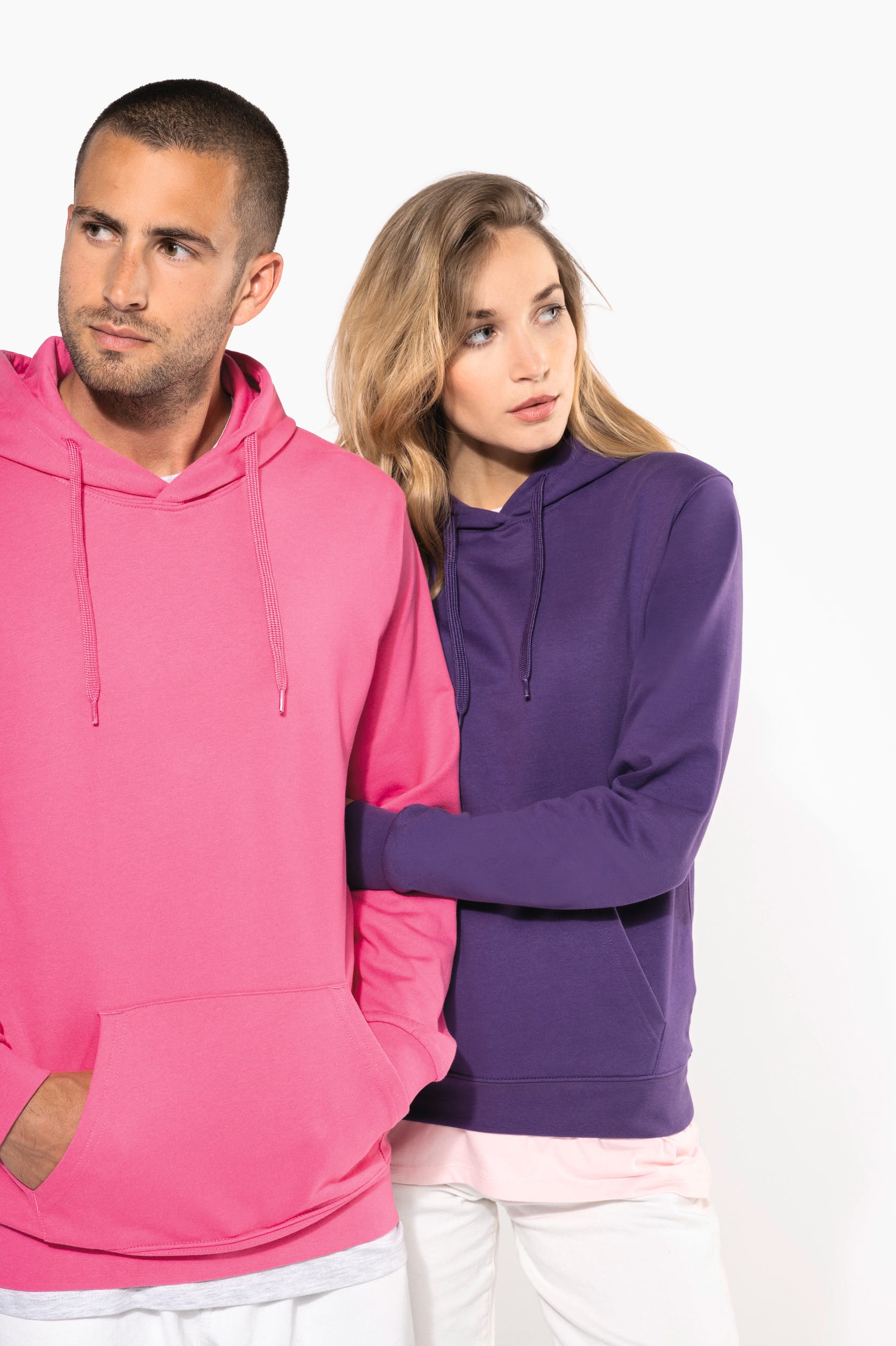 Herensweater met capuchon