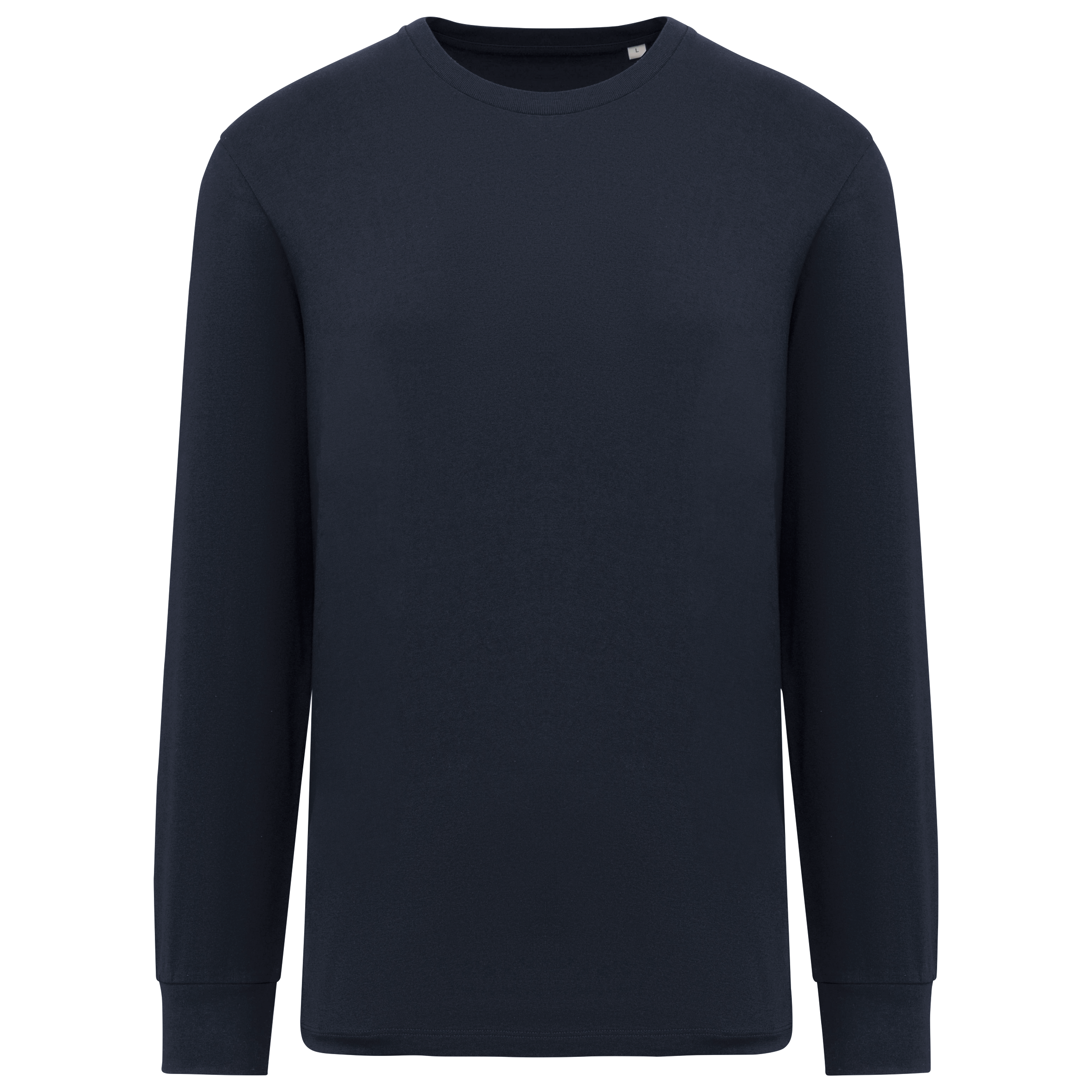 Ecologisch uniseks T-shirt met lange mouwen