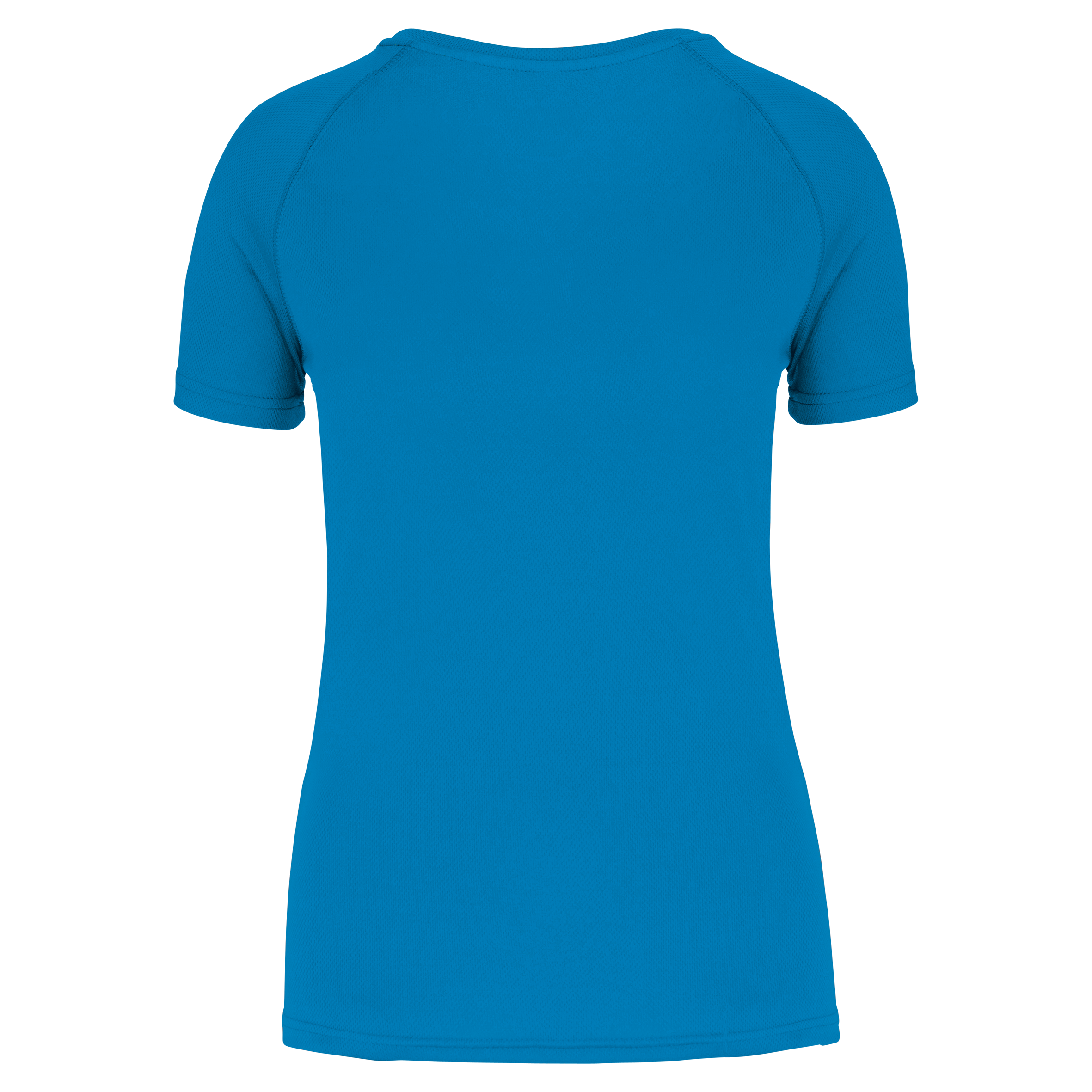 Gerecycled damessport-T-shirt met ronde hals