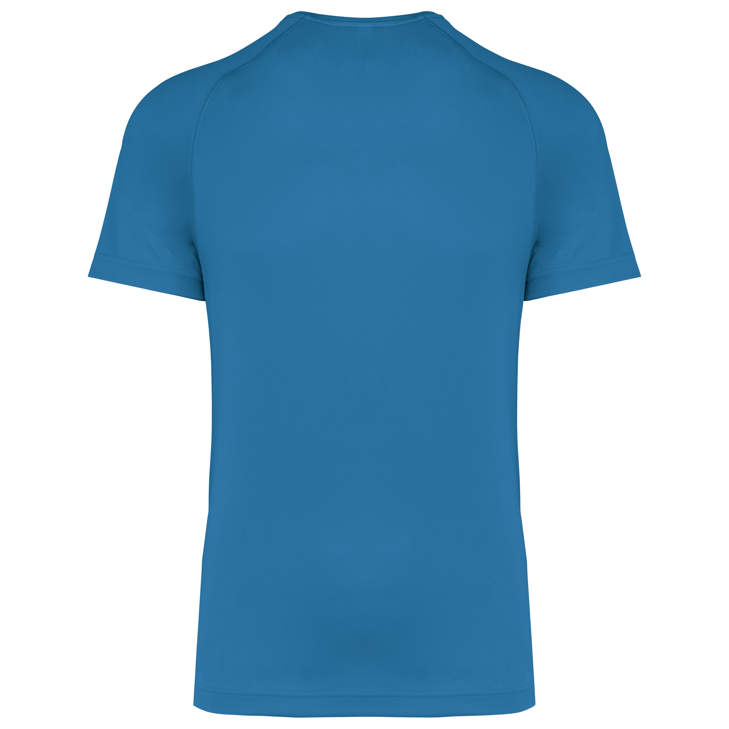 Gerecycled herensport-T-shirt met ronde hals