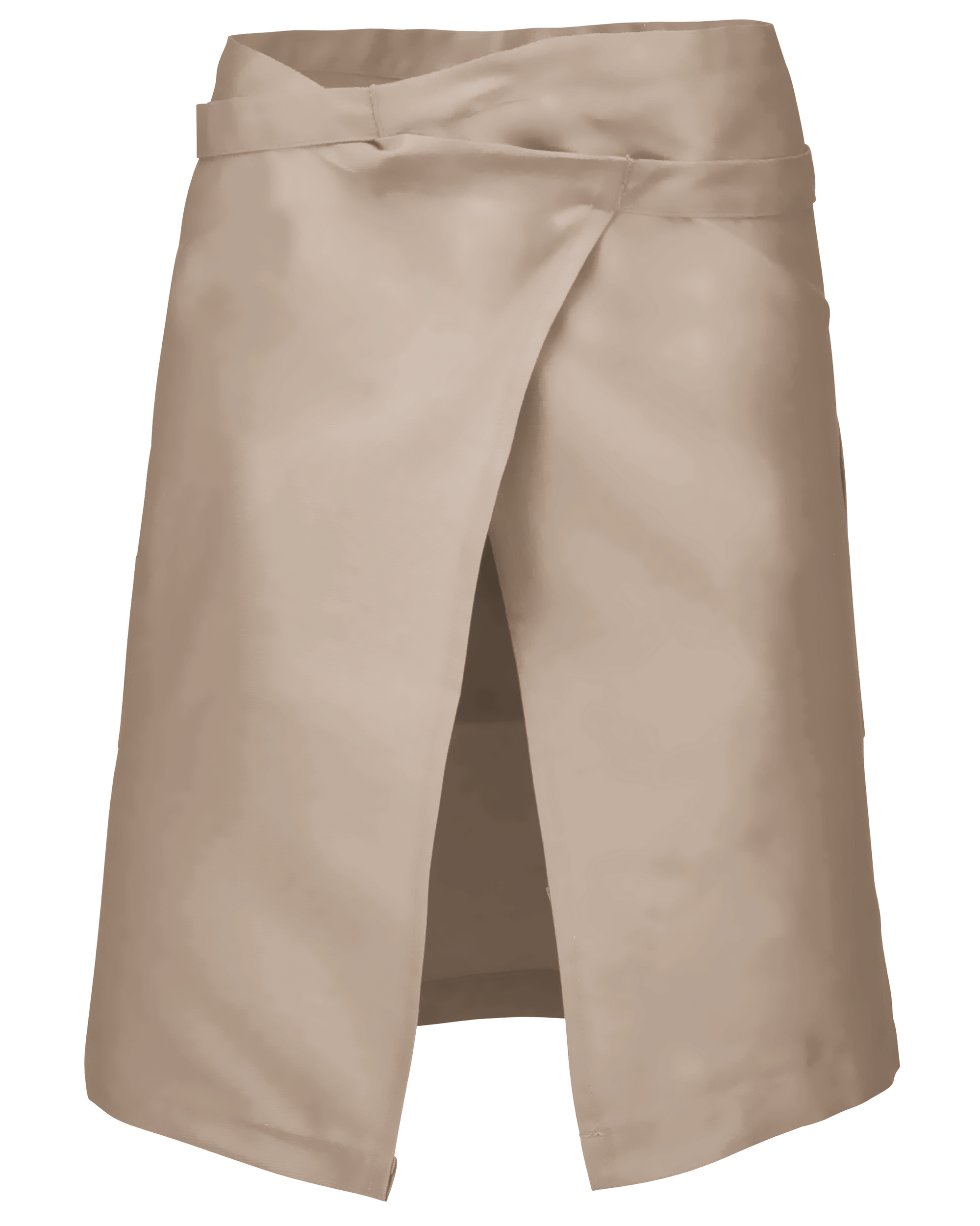 Polykatoen halflang schort