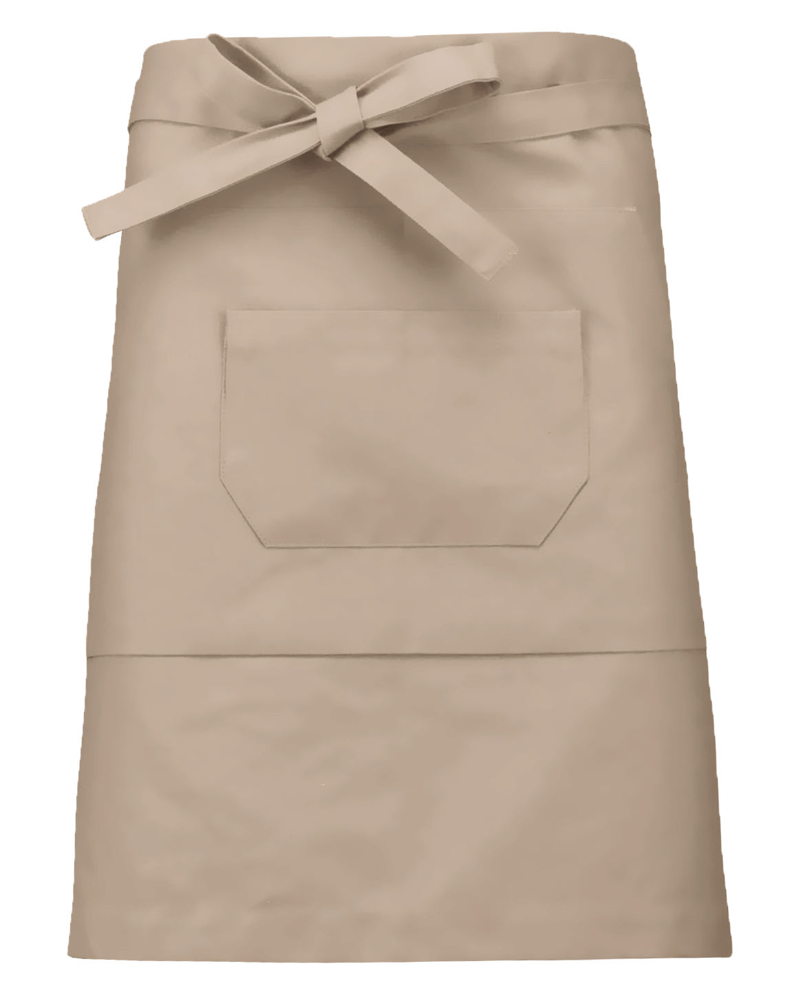 Polykatoen halflang schort