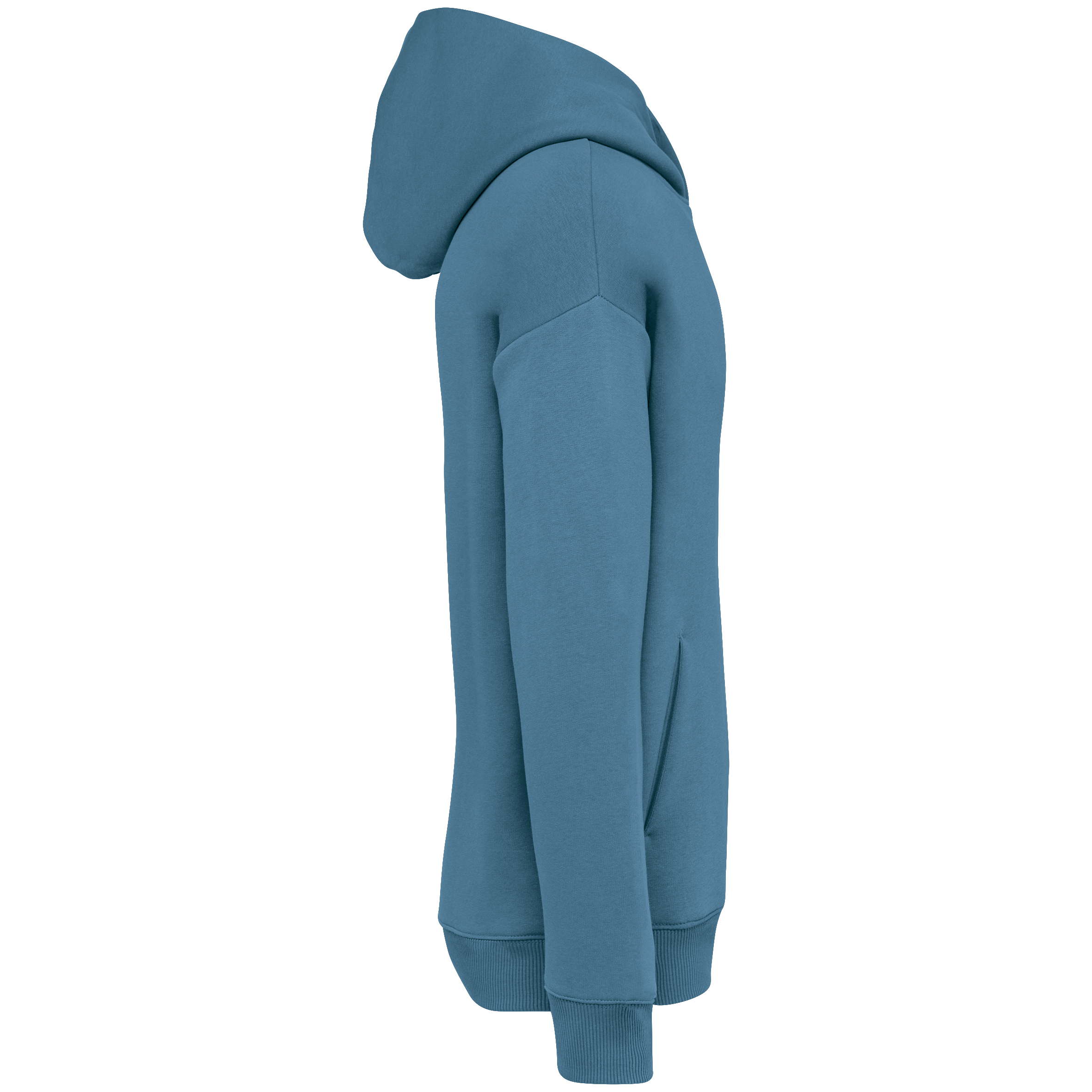 Ecologische uniseks oversized sweater met capuchon