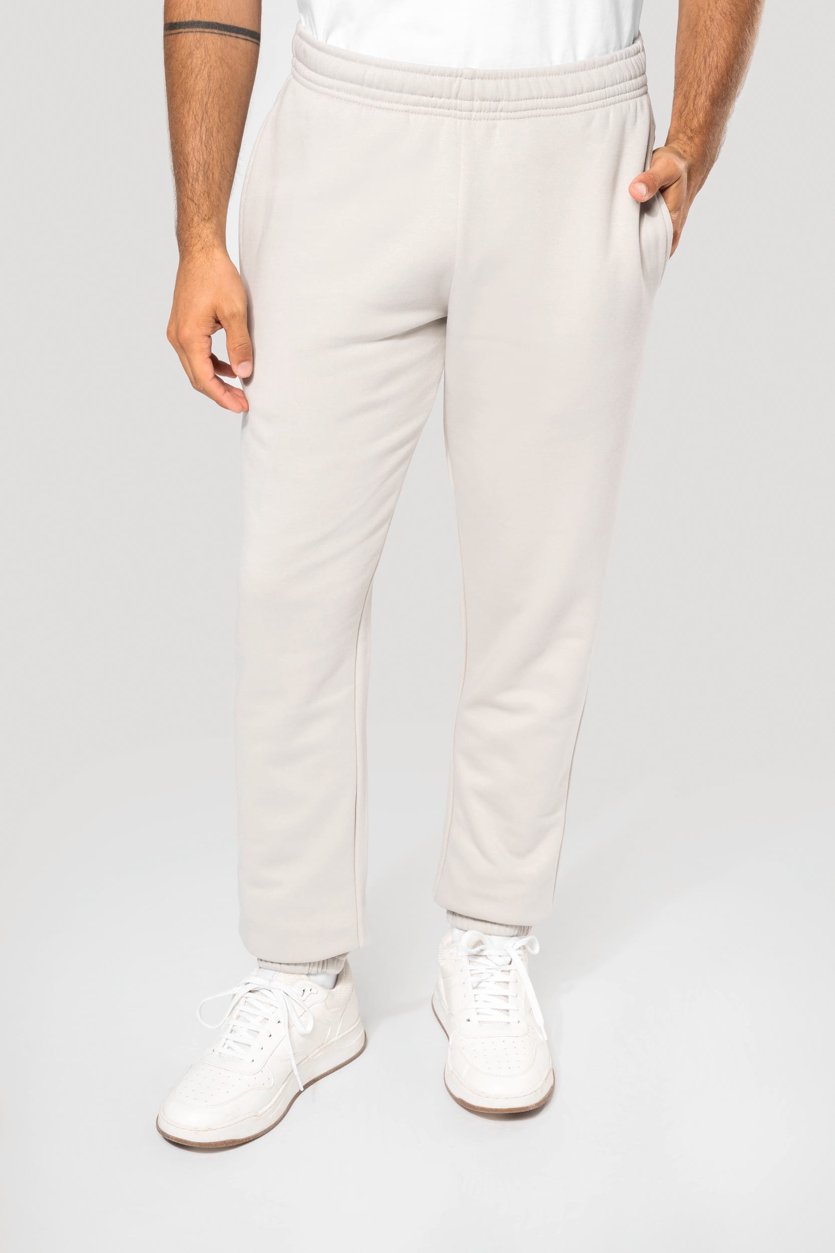 Duurzame fleece joggingbroek voor heren