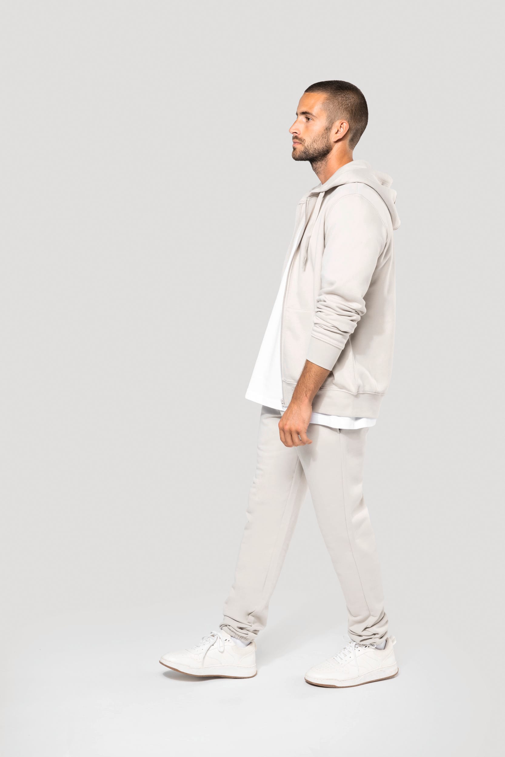 Duurzame fleece joggingbroek voor heren