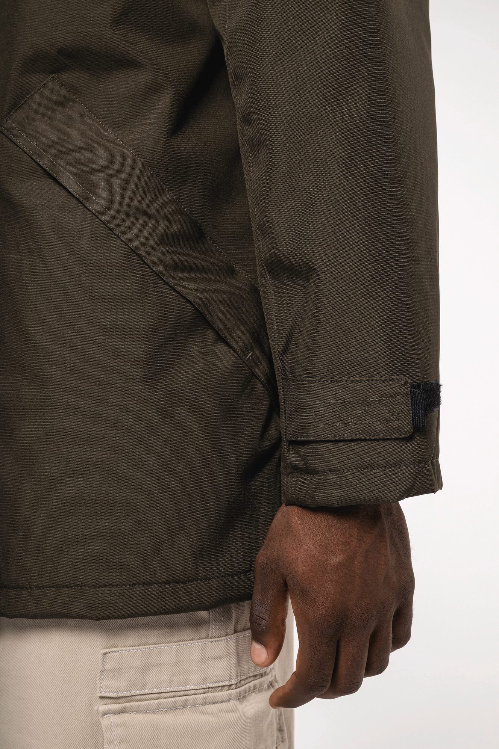 Gewatteerde parka