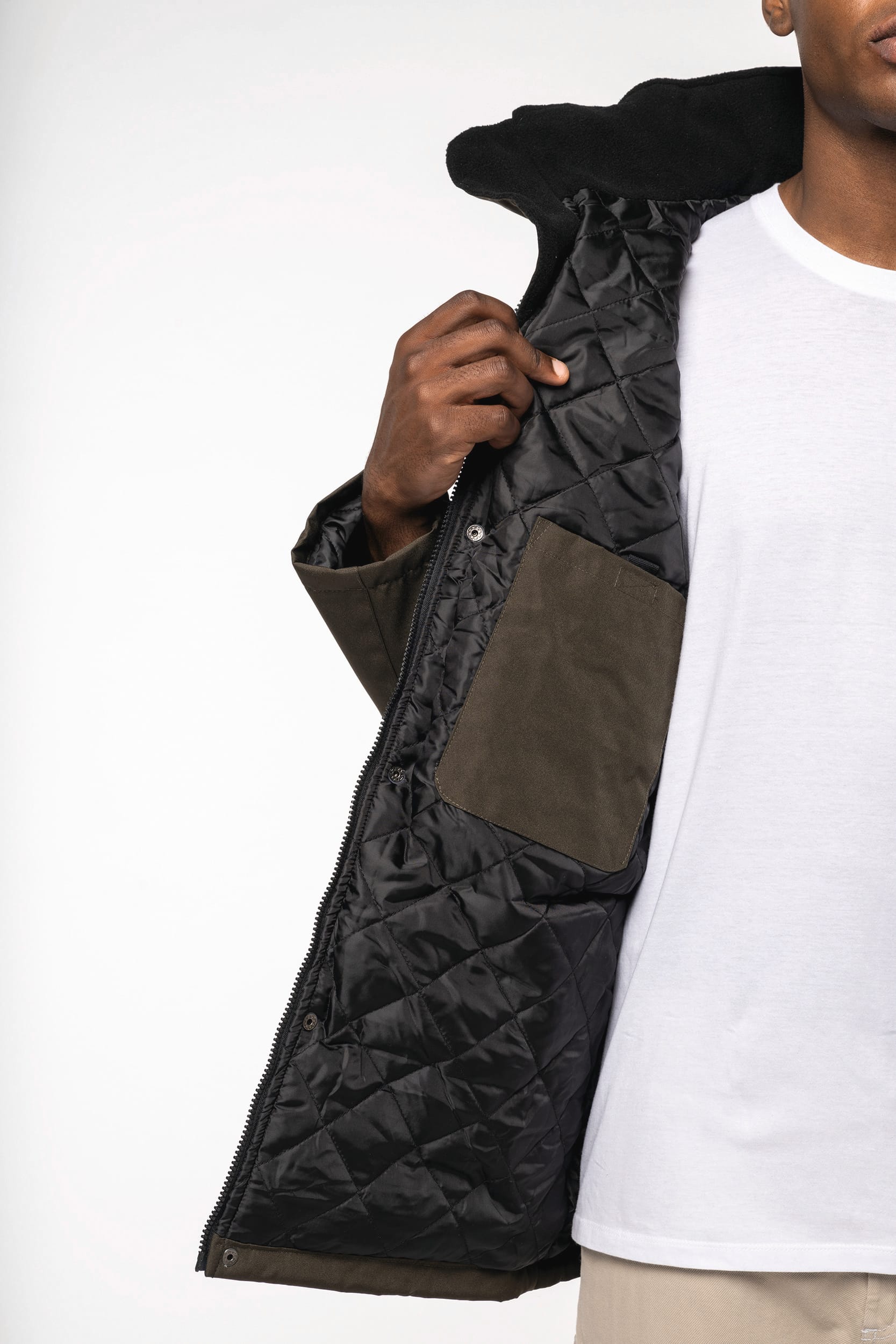 Gewatteerde parka