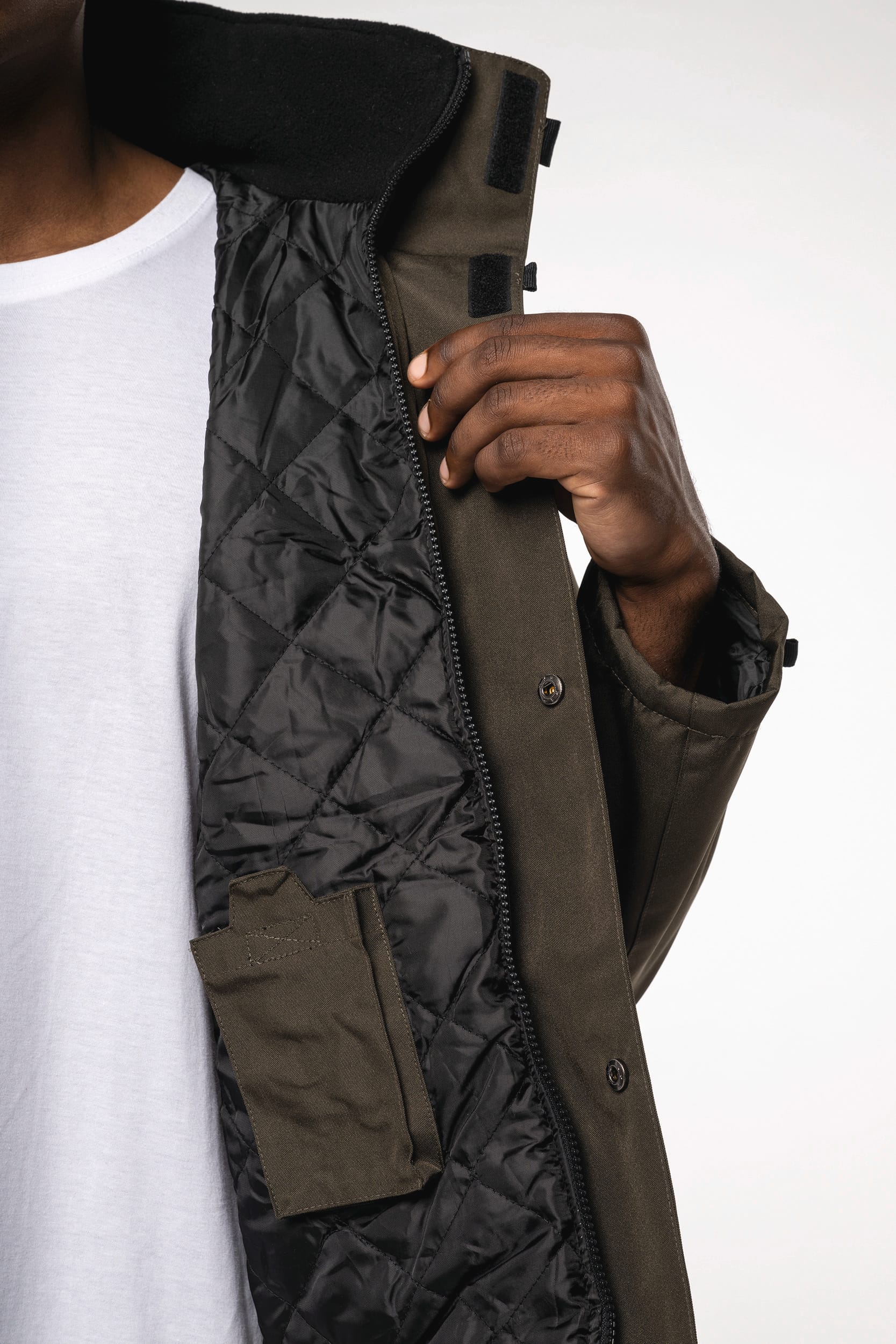Gewatteerde parka