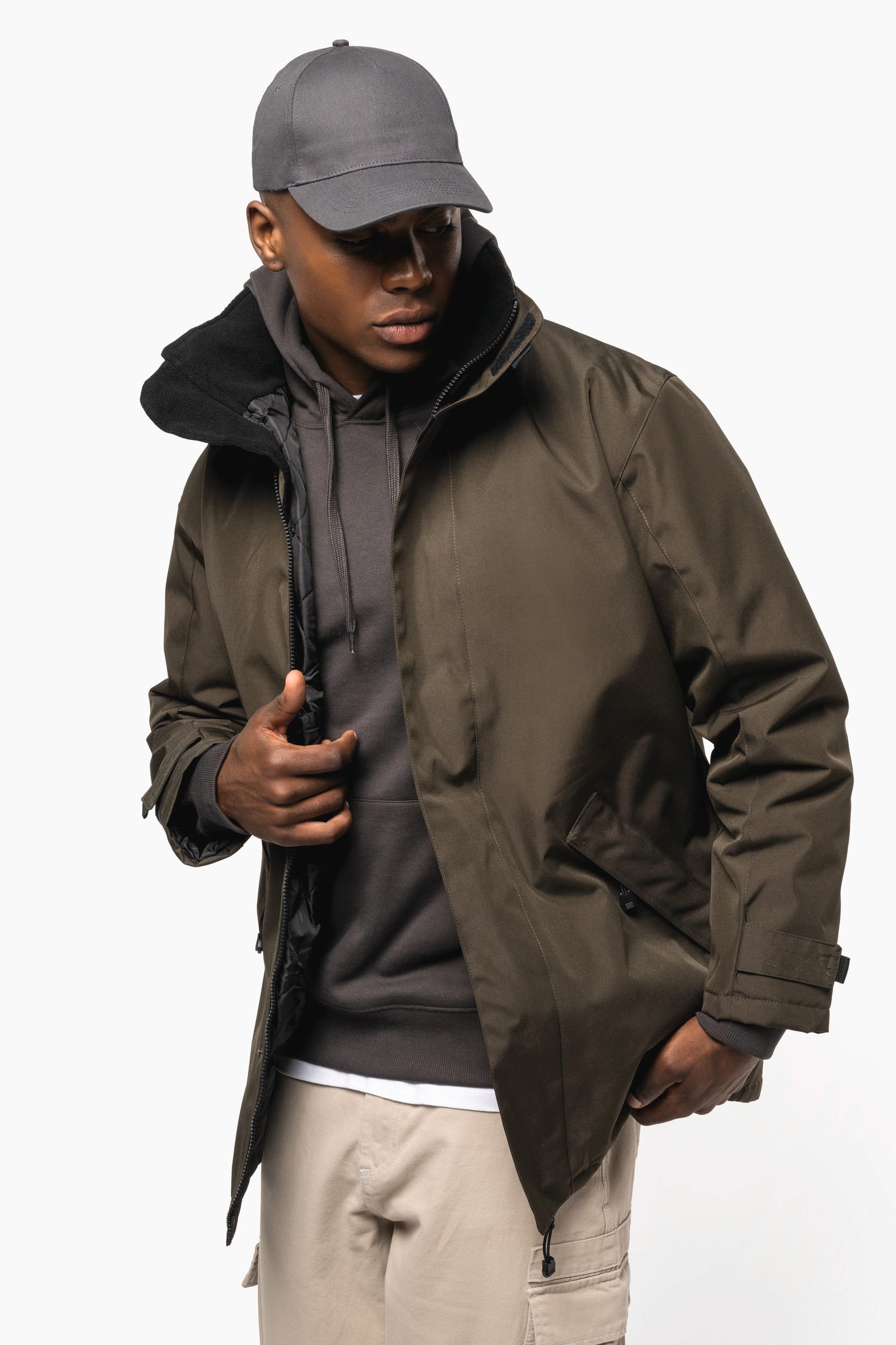 Gewatteerde parka