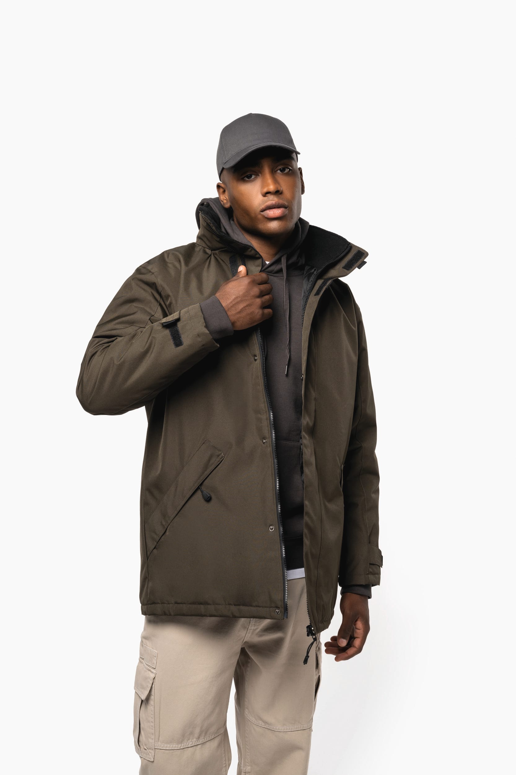 Gewatteerde parka