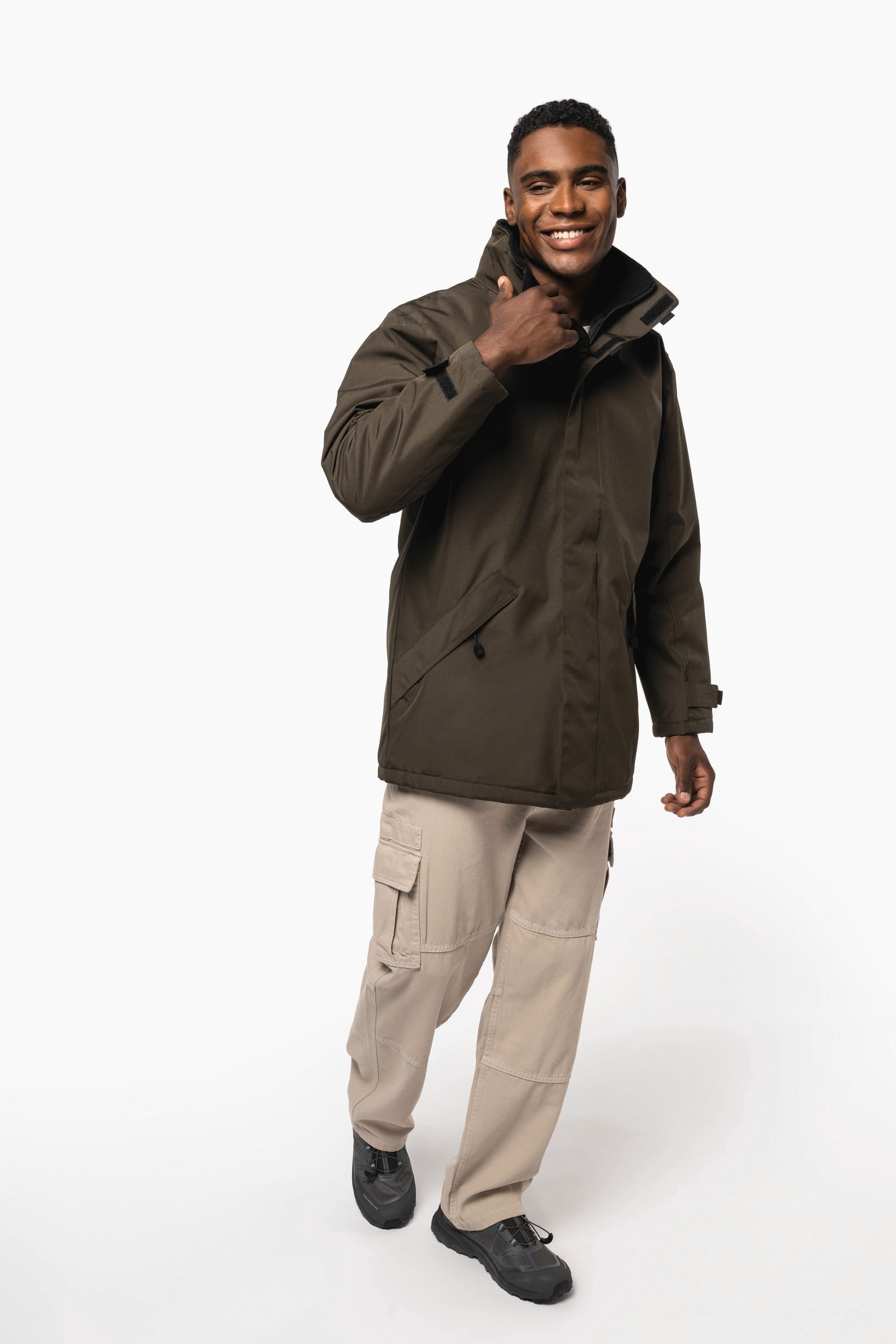 Gewatteerde parka