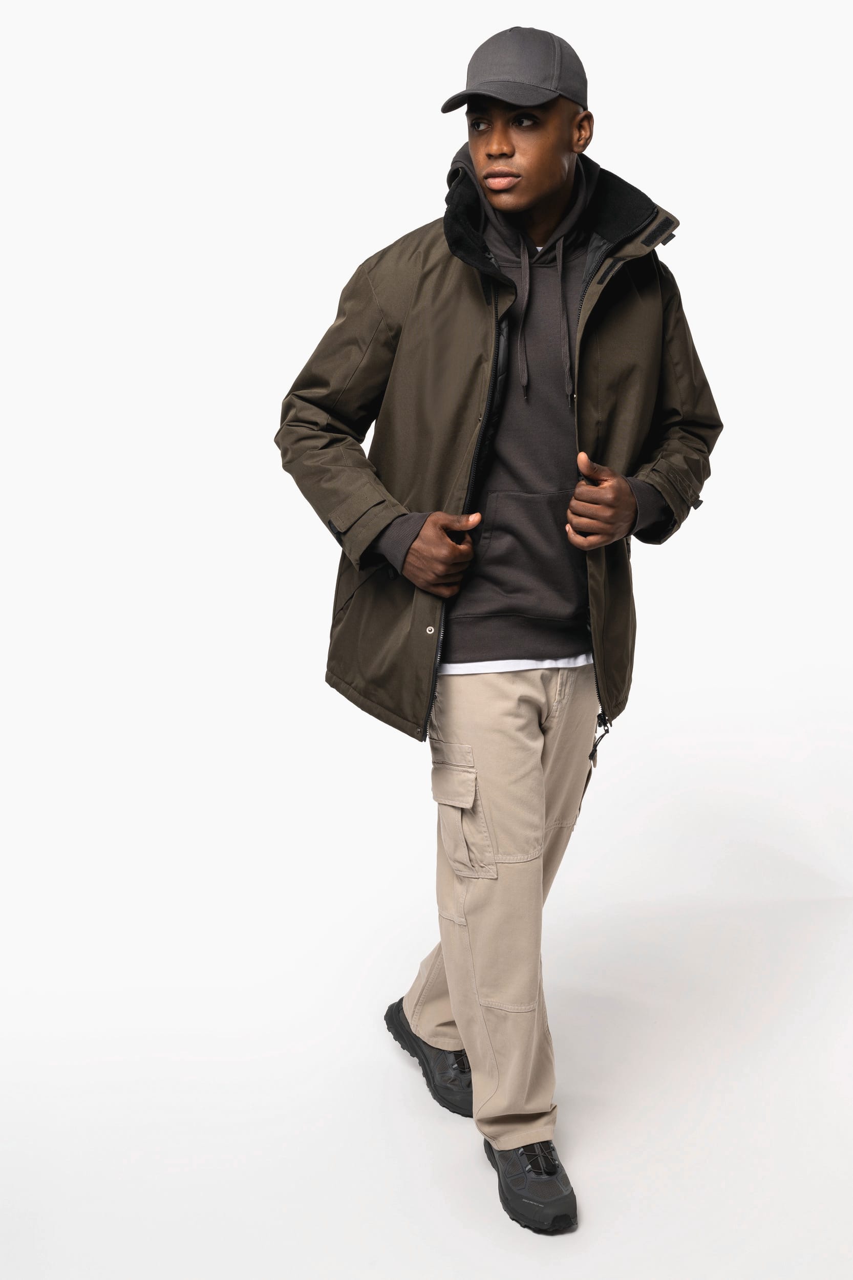 Gewatteerde parka
