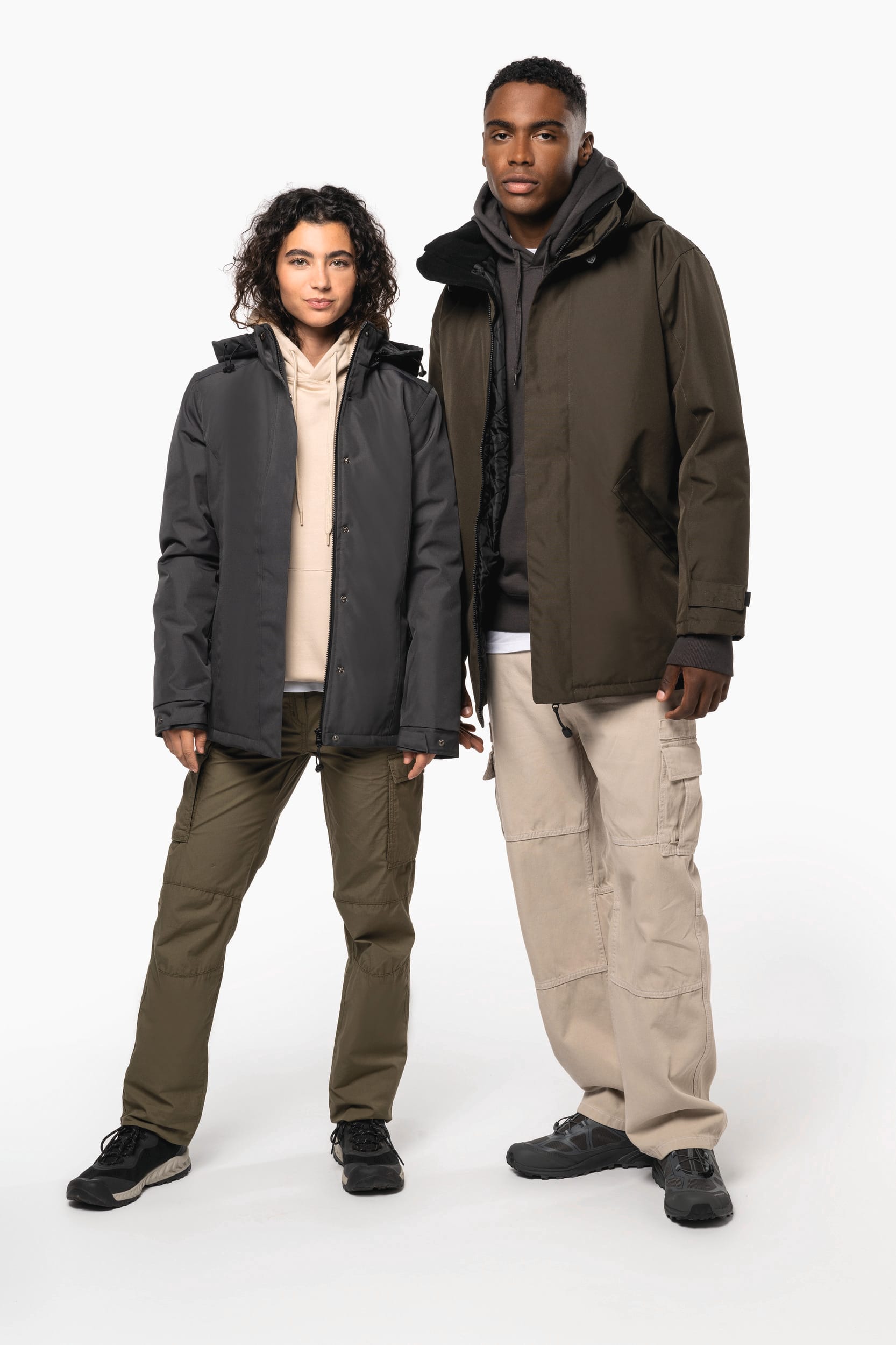 Gewatteerde parka