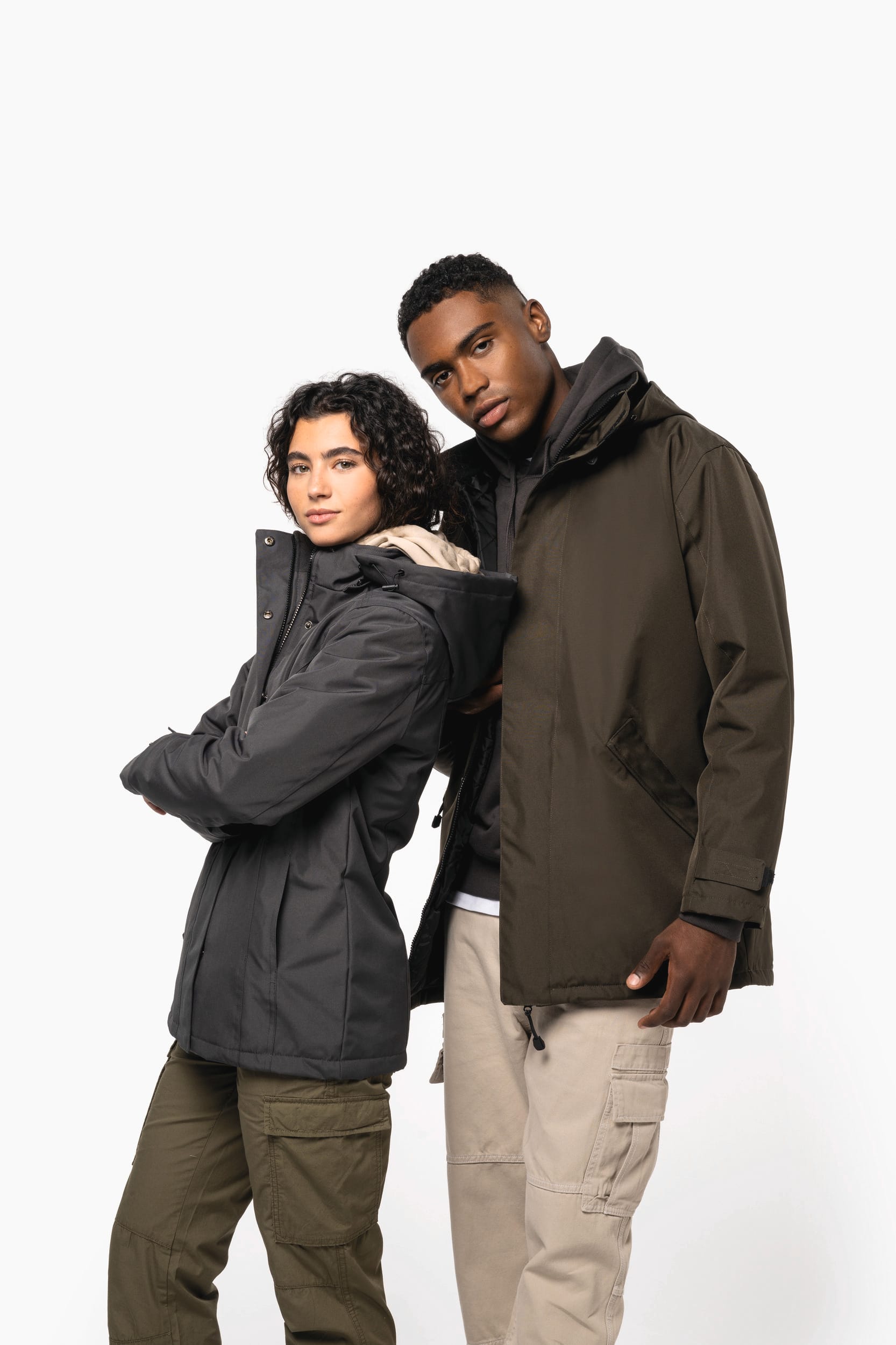 Gewatteerde parka
