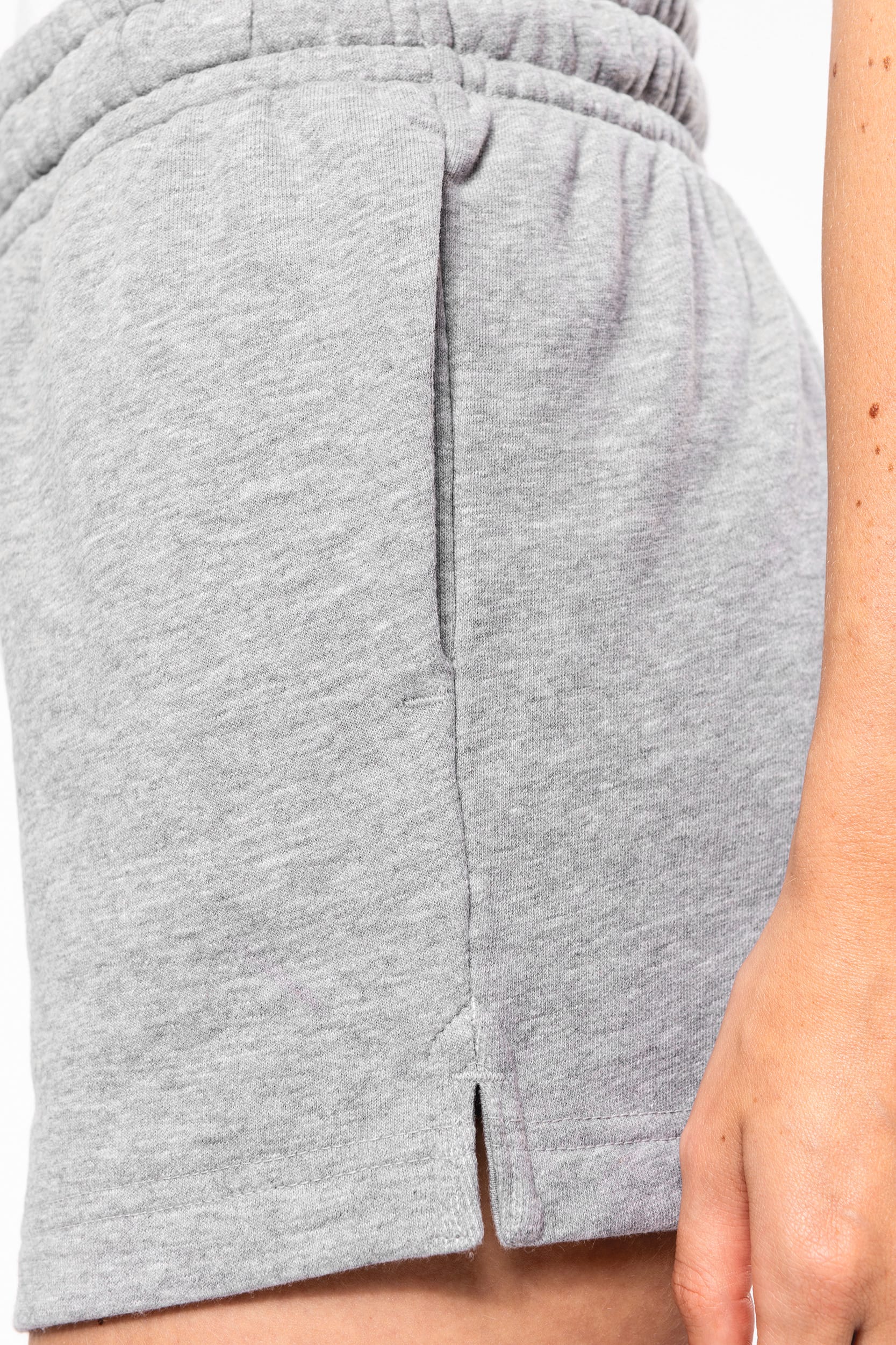 Duurzame damesshort van french terry