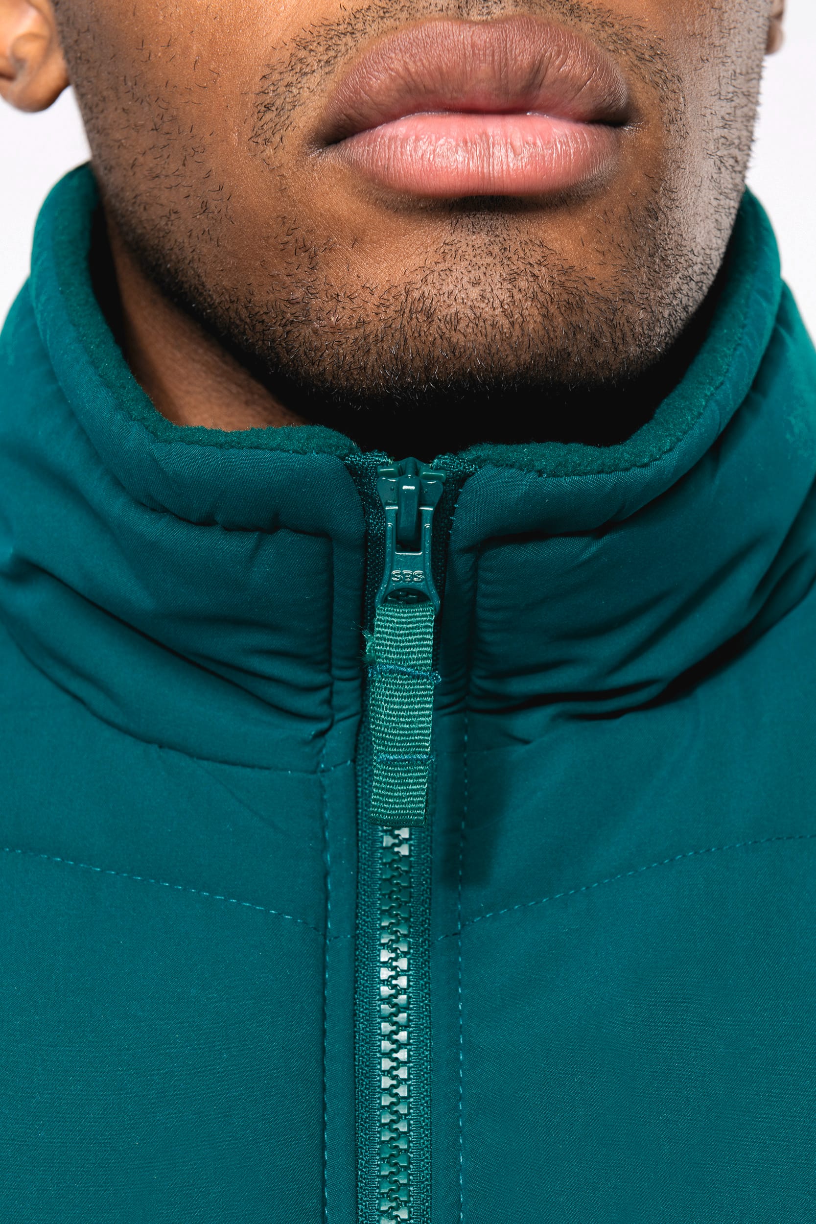 Met fleece gevoerde bodywarmer