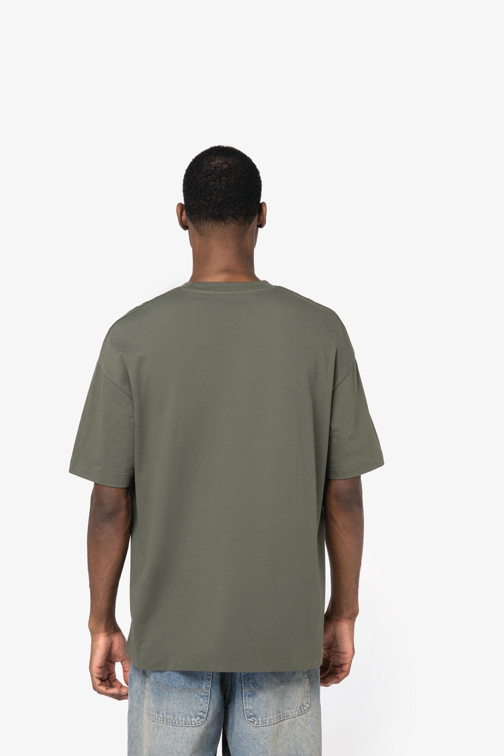 Ecologisch oversized heren-T-shirt