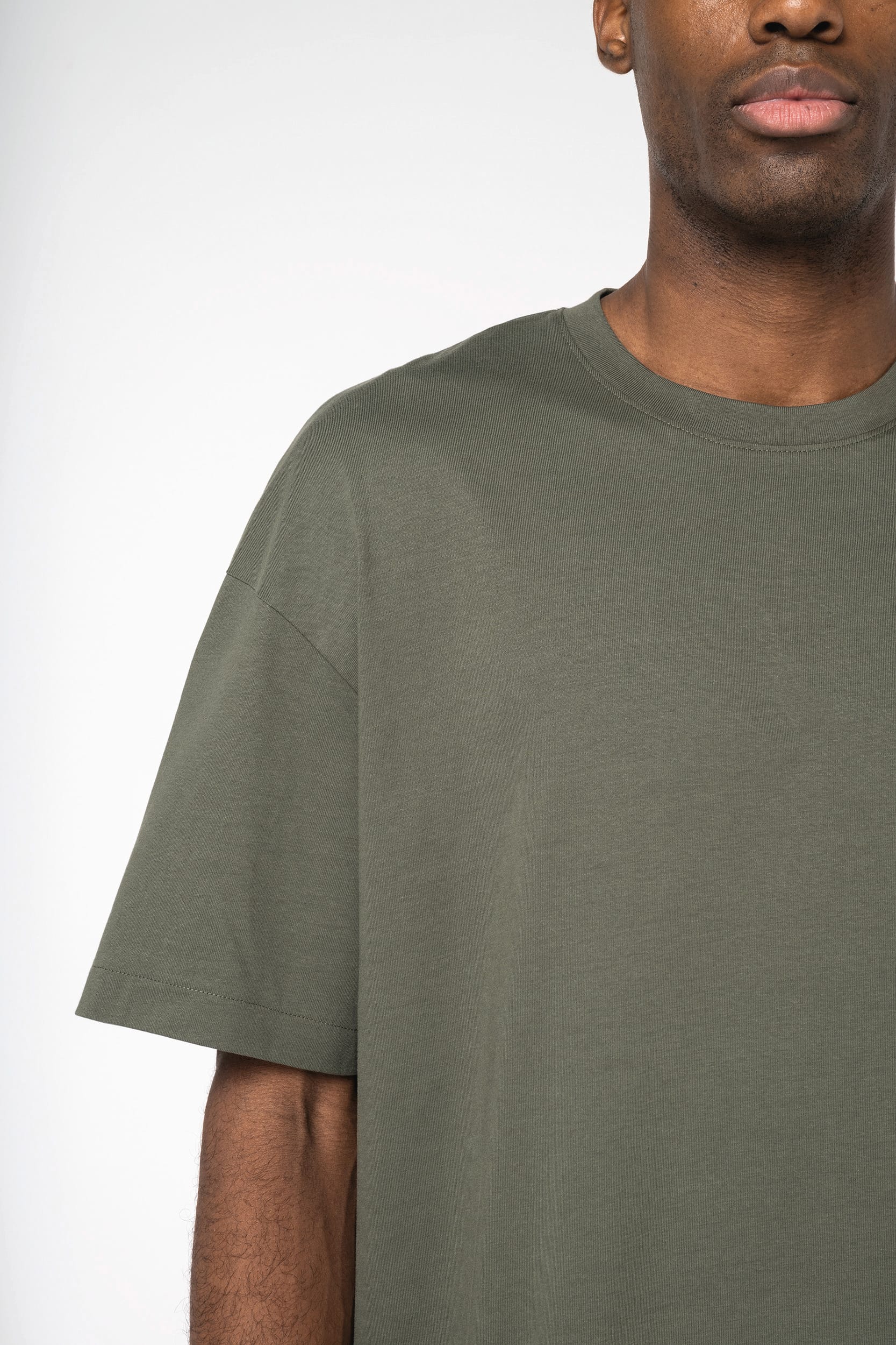 Ecologisch oversized heren-T-shirt
