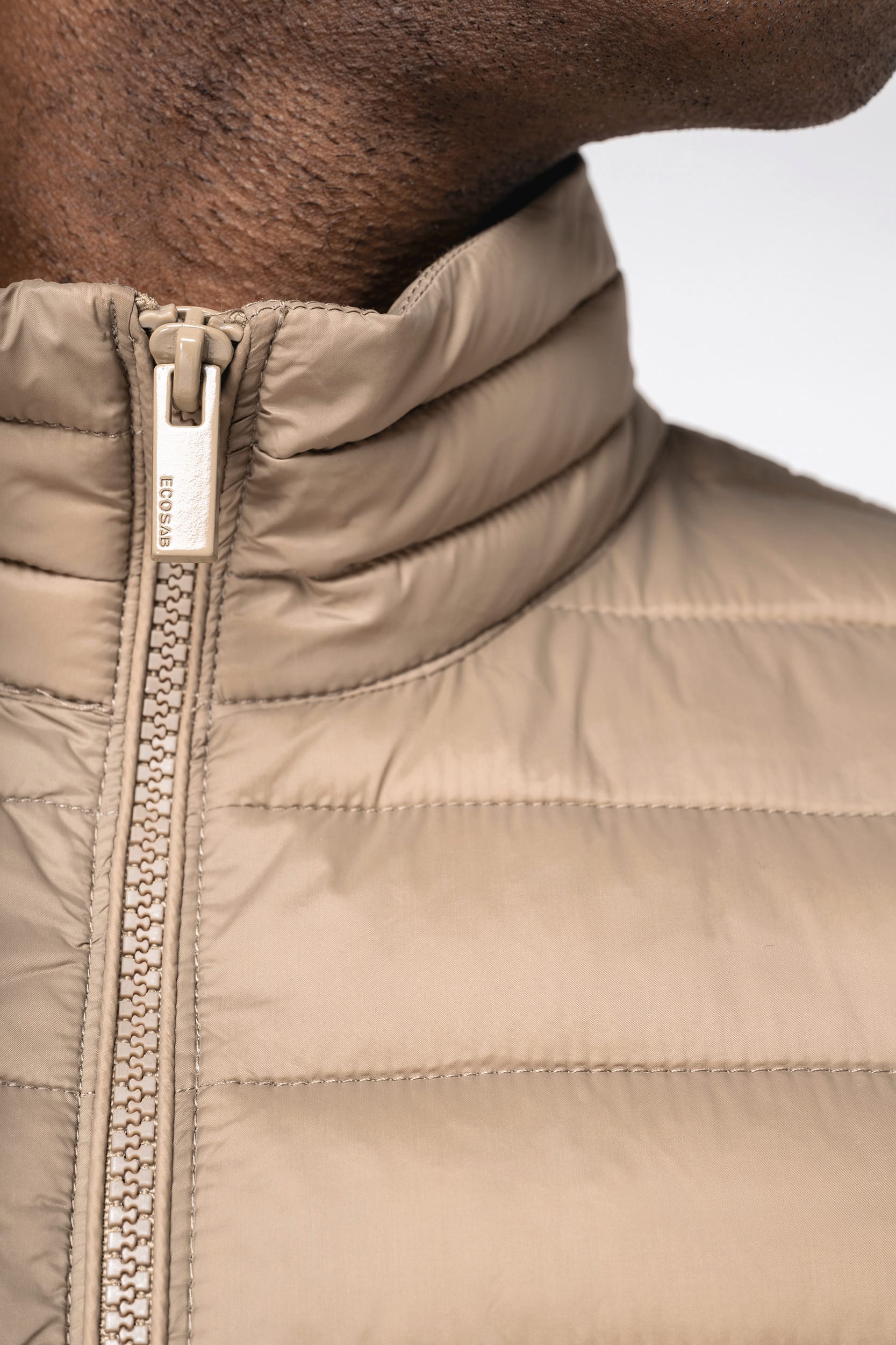 Ecologische lichte bodywarmer voor heren