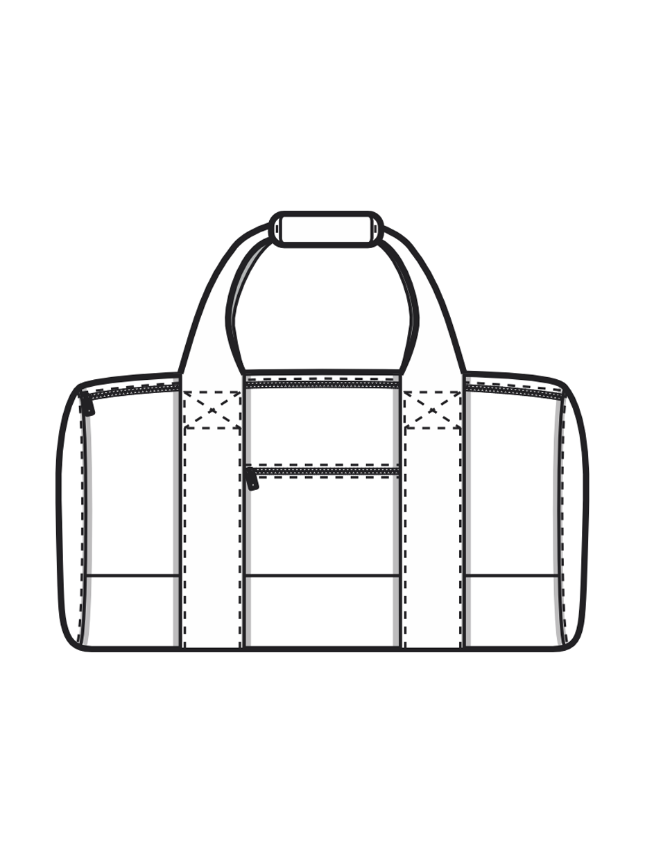 Weekend tas - zelf aangeleverd