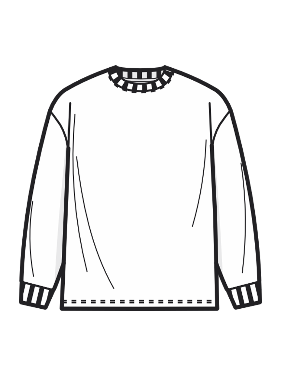 Longsleeve - zelf aangeleverd