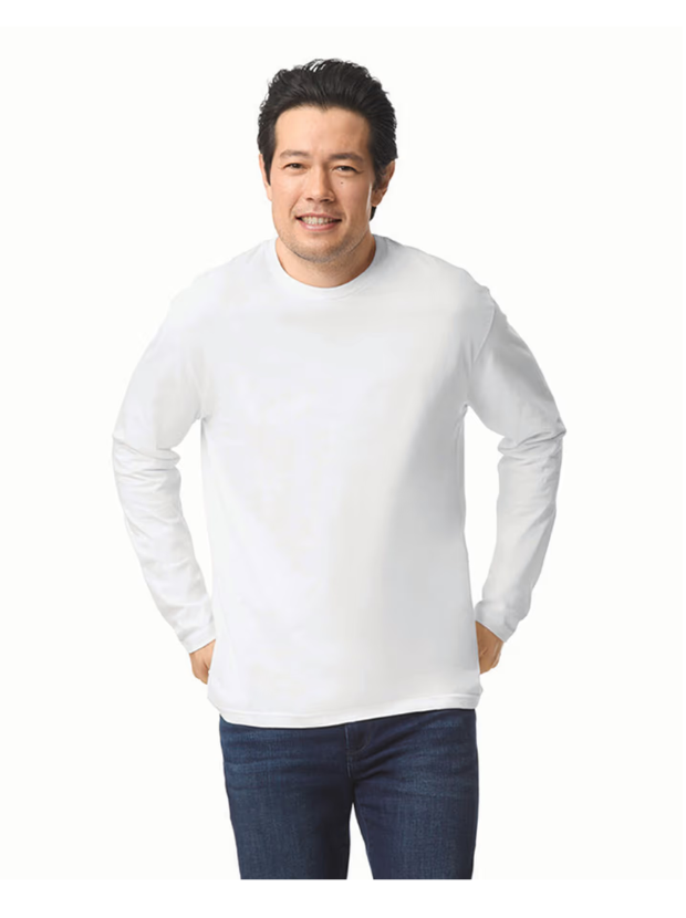 Softstyle® Euro Fit Adult T-shirt met lange mouwen