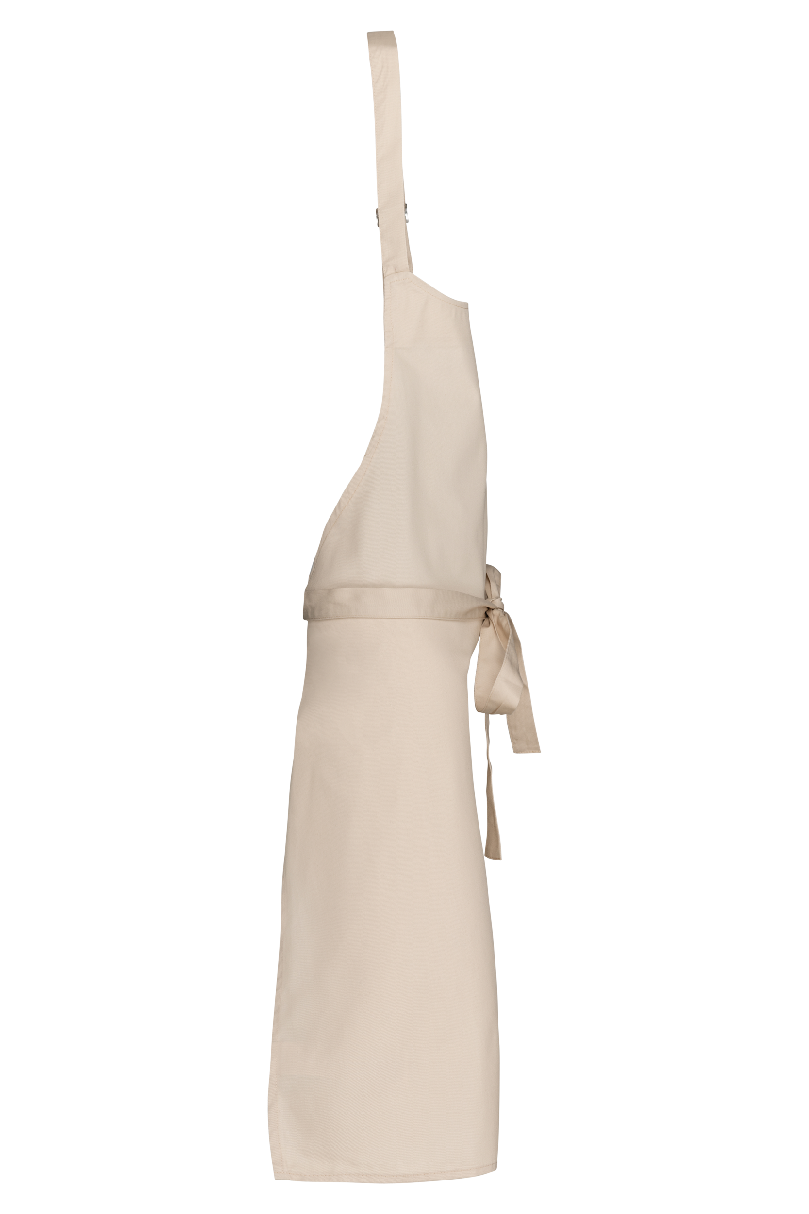 Katoenen schort zonder zak