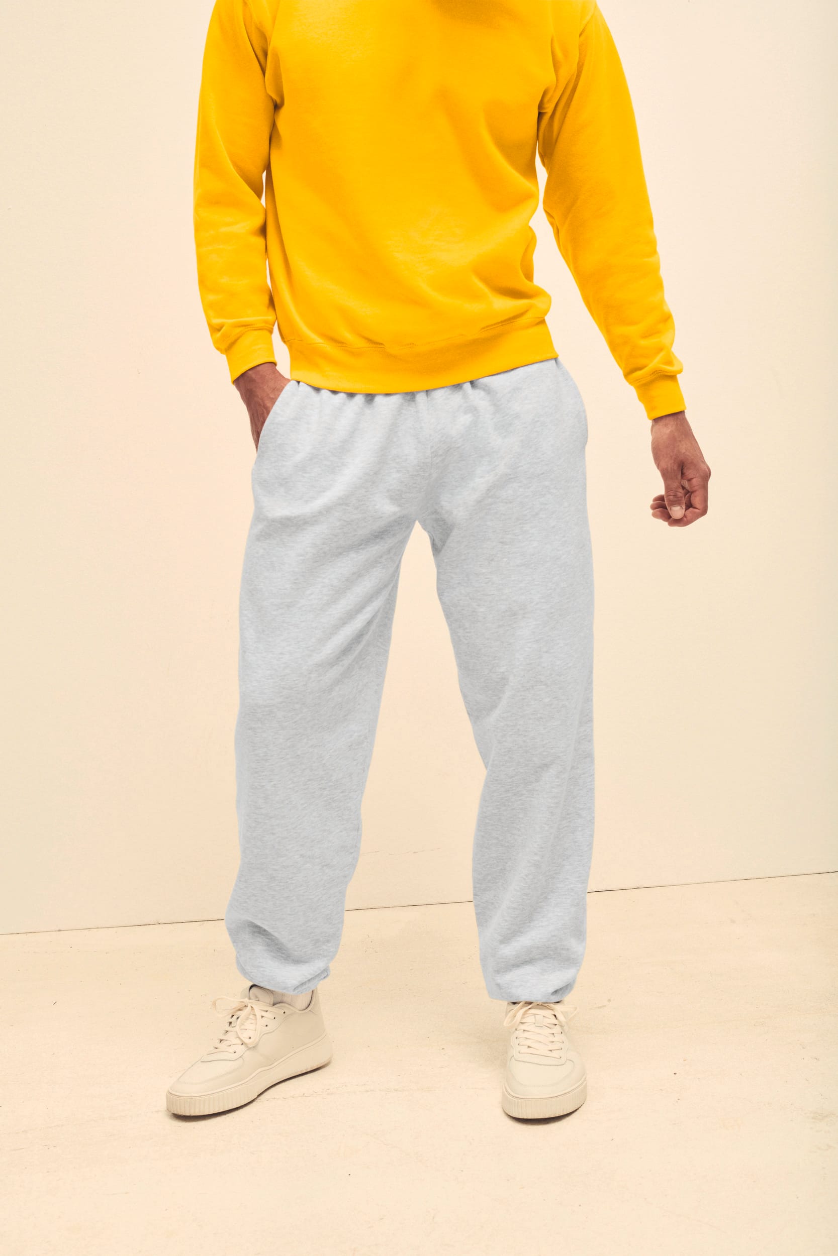 Joggingbroek elastieke enkelboorden (64-026-0)
