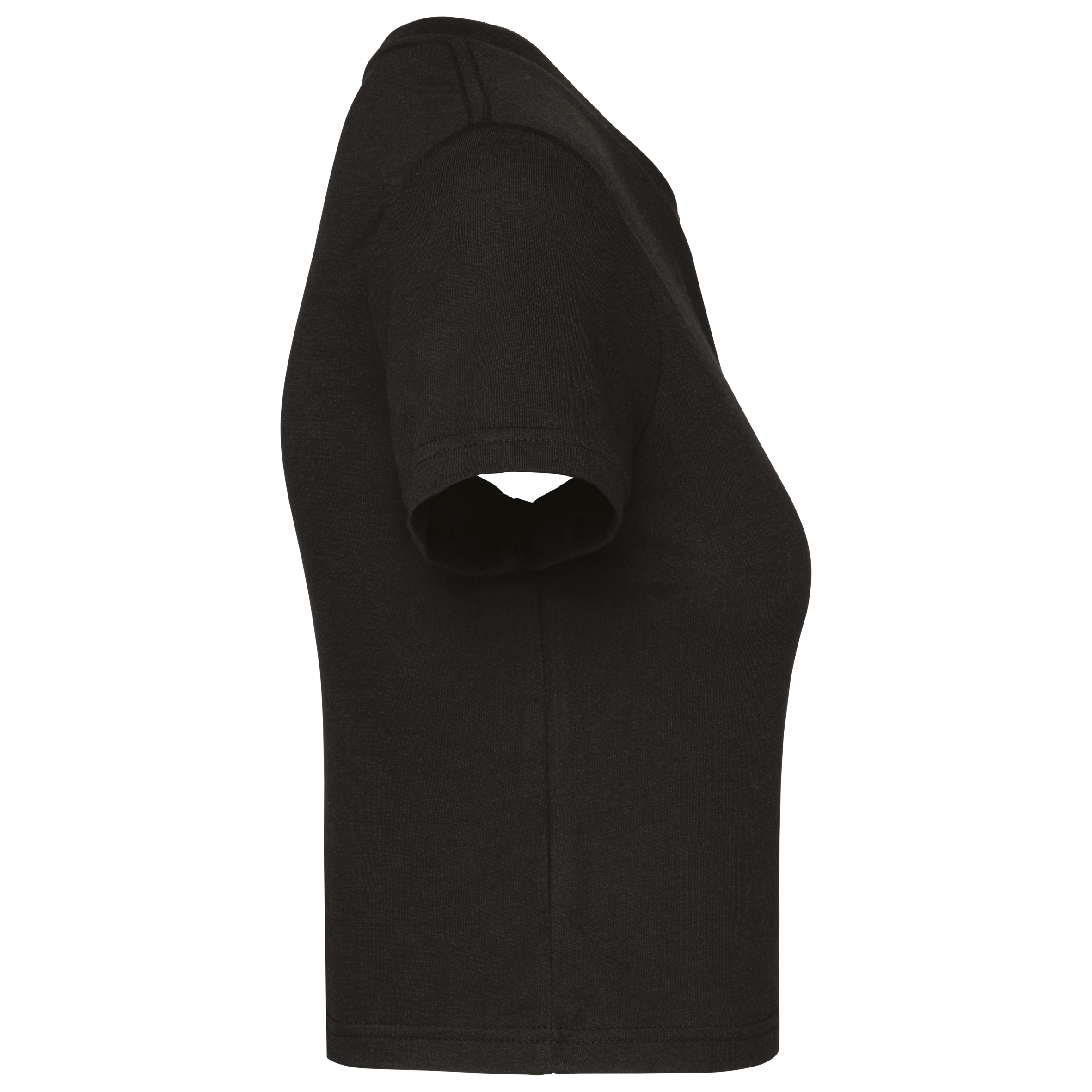 Triblend dames croptop