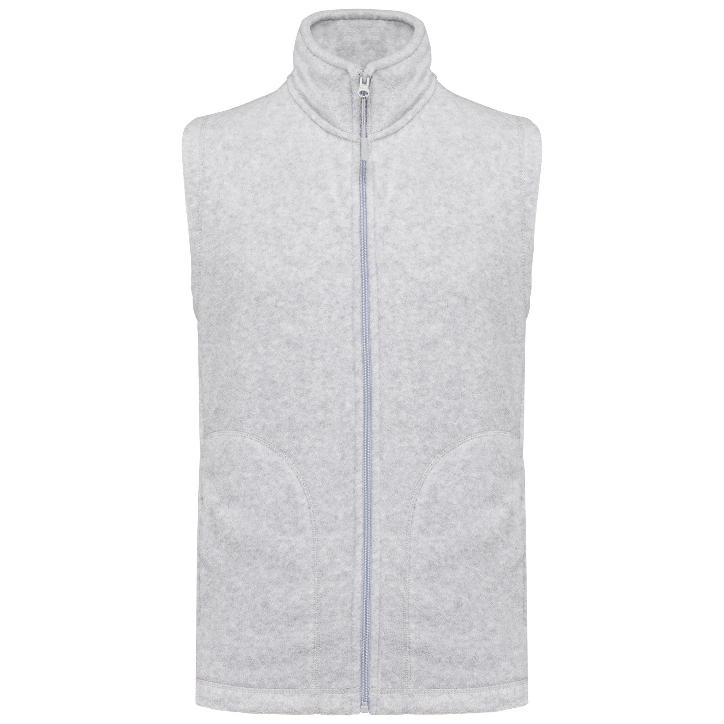 Bodywarmer van microfleece heren