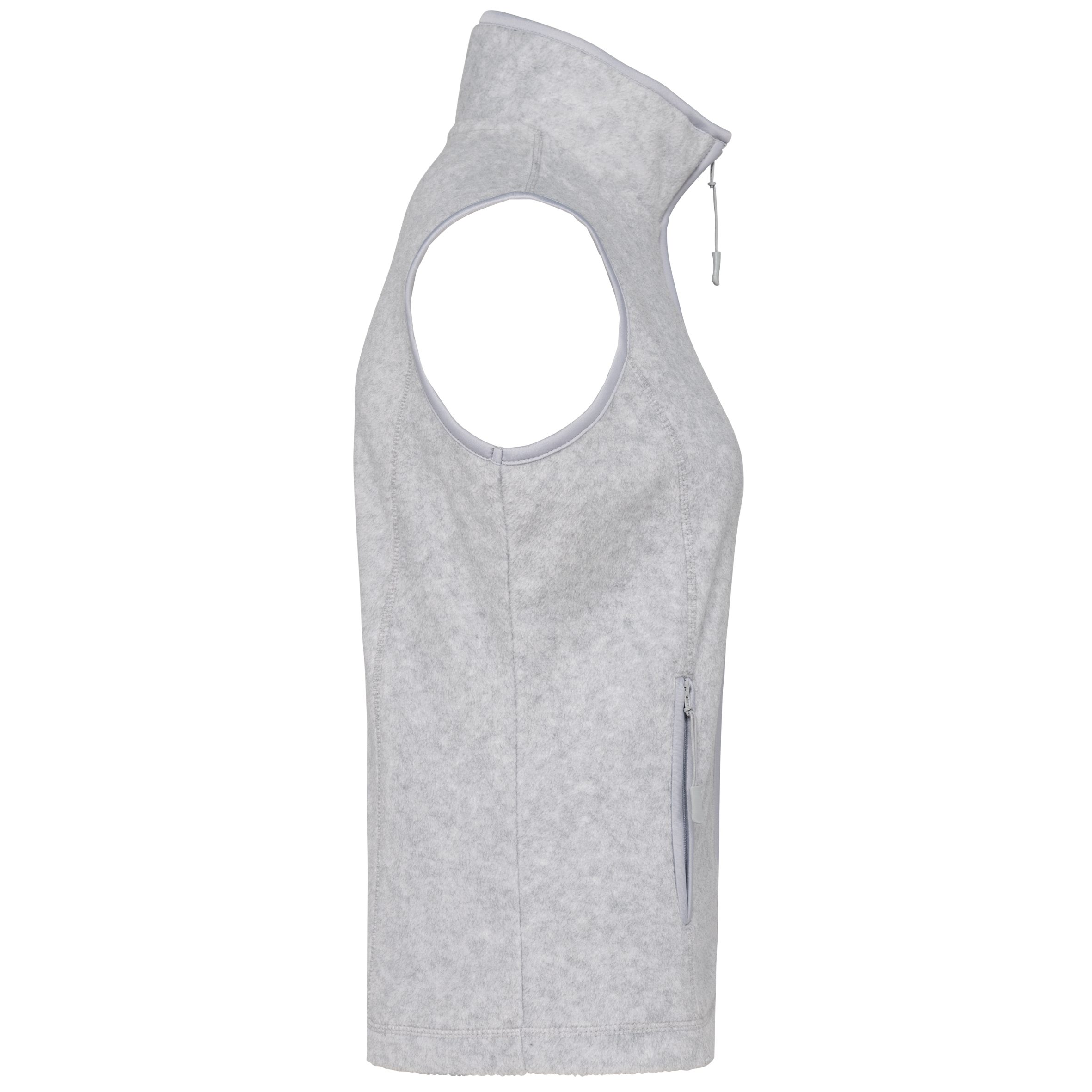 Bodywarmer van microfleece dames