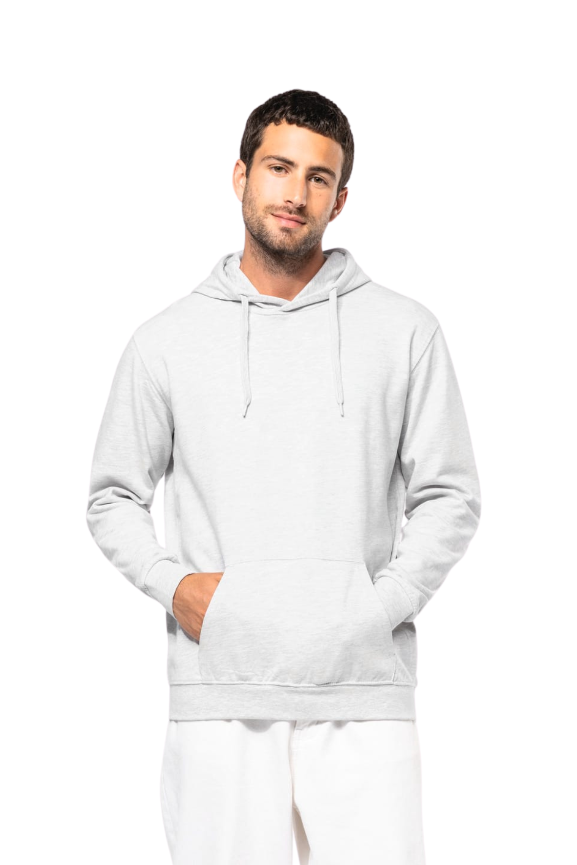 Gerecycled sweater met capuchon uniseks