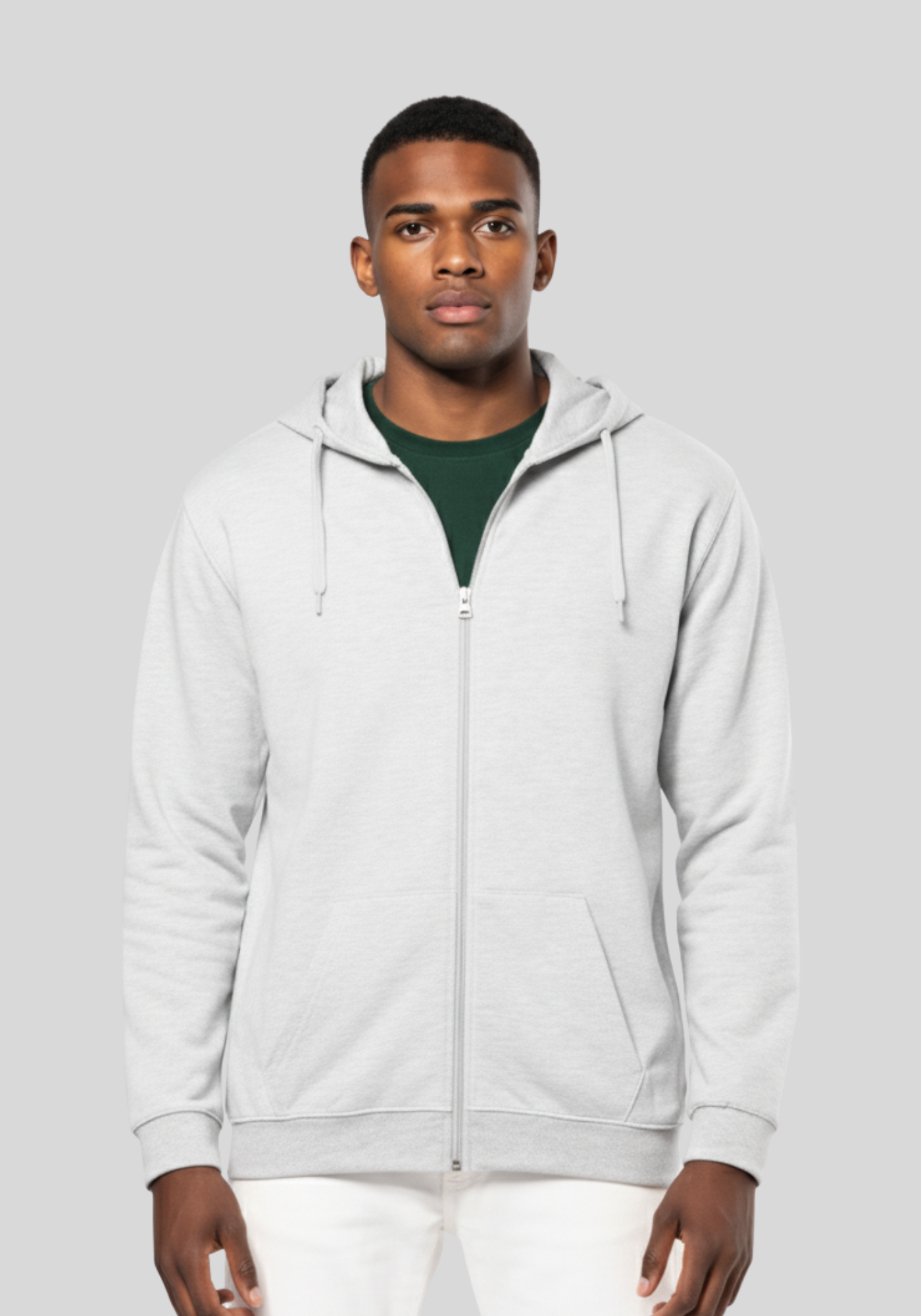 Sweatvest met capuchon