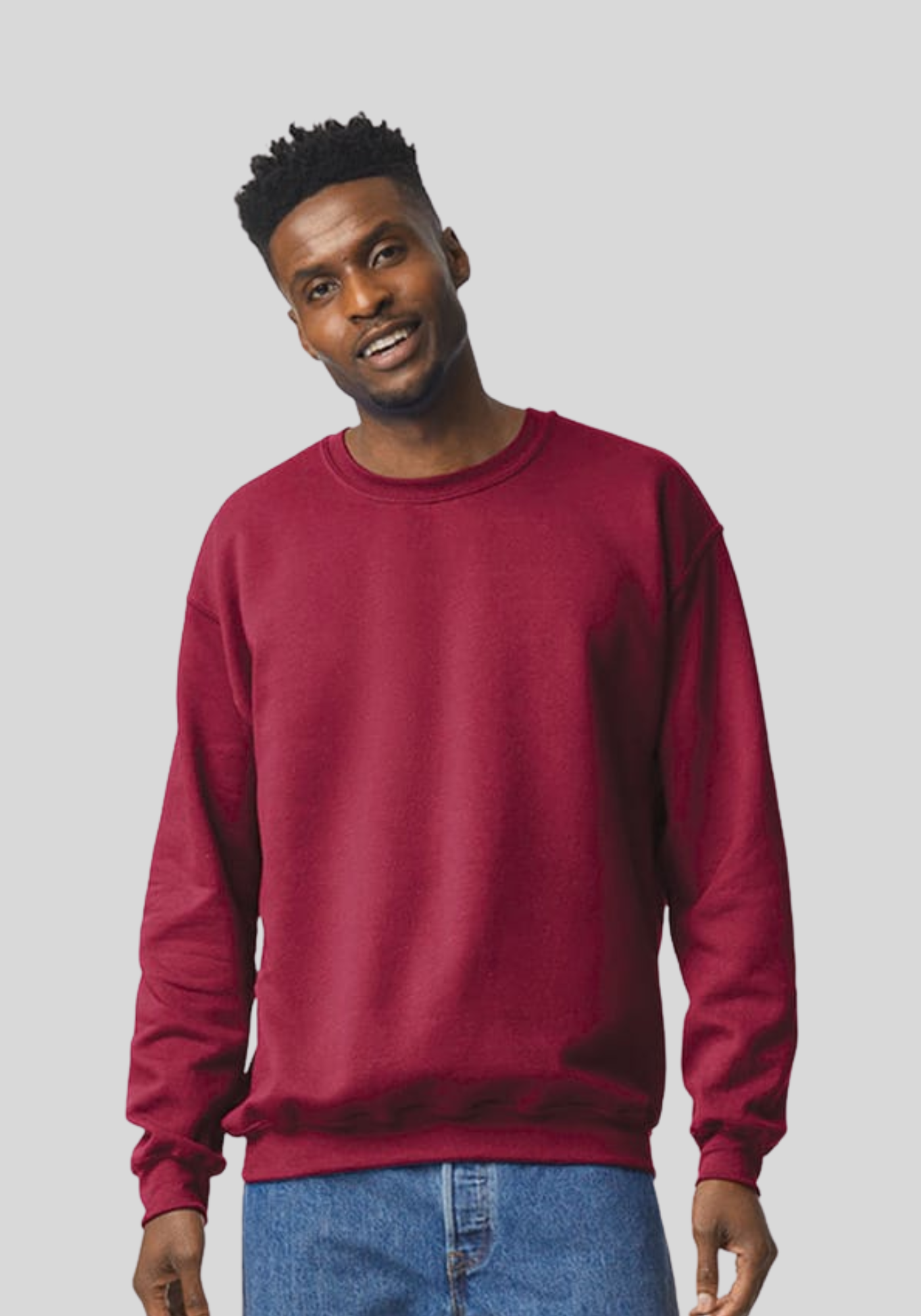 Heavy Blend™ Adult Sweater met ronde hals