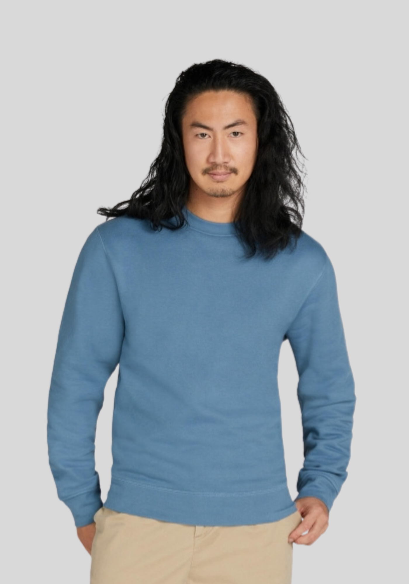 Signature Tagless Crew Neck Sweatshirt Unisex