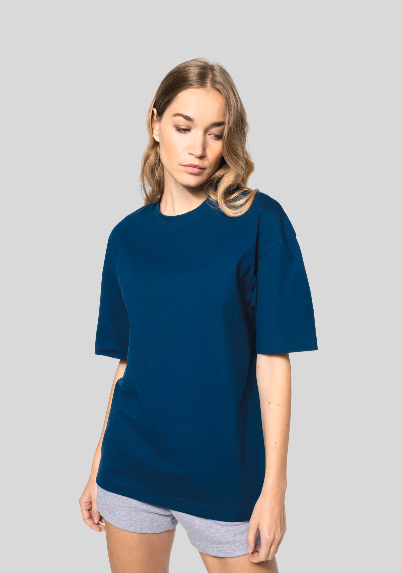 Oversized T-shirt korte mouwen uniseks