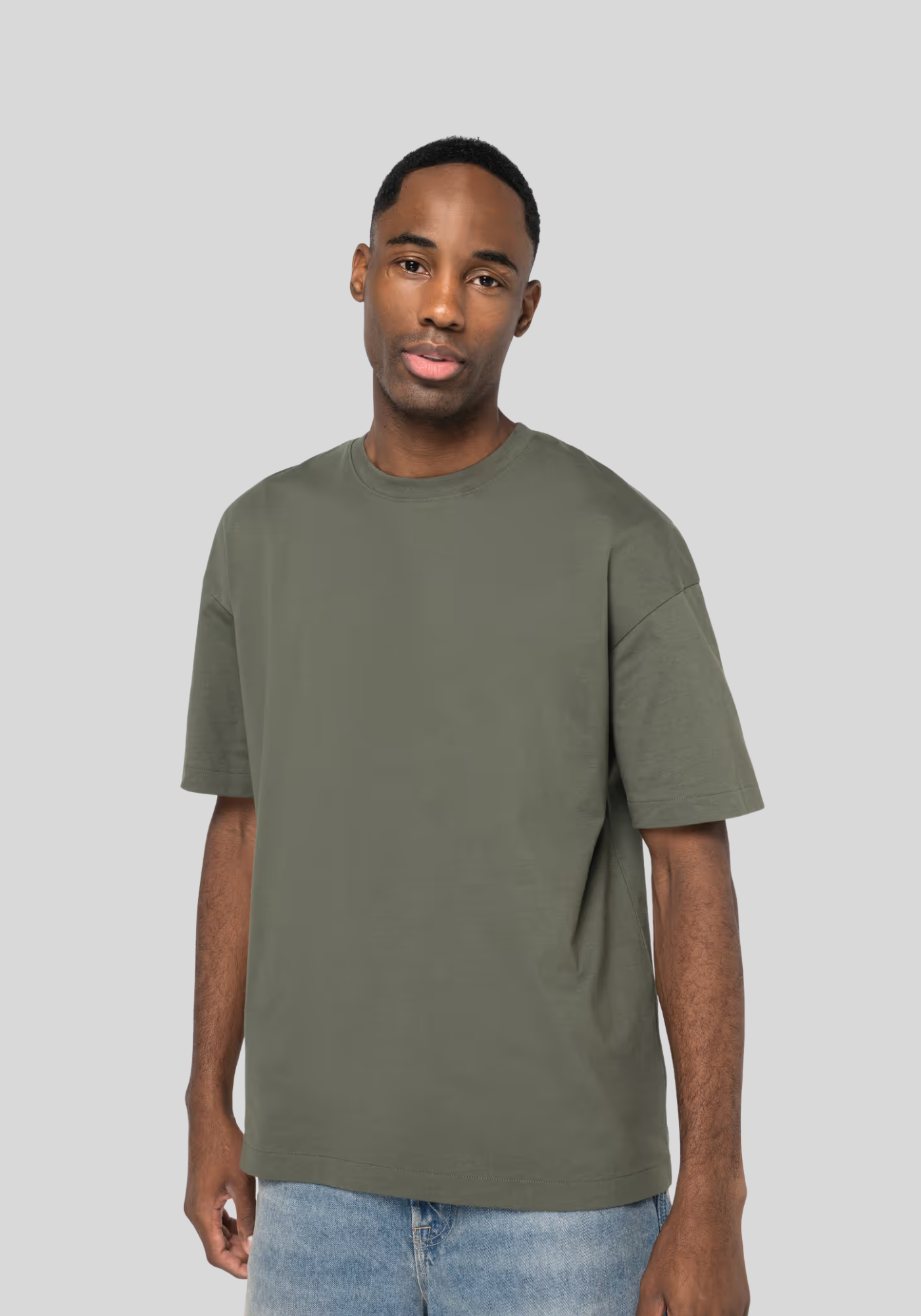 Ecologisch oversized heren-T-shirt