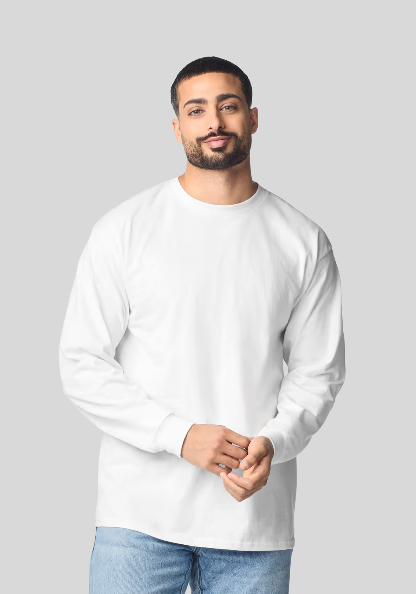 Ultra Cotton™ Classic Fit Adult T-Shirt met lange mouwen