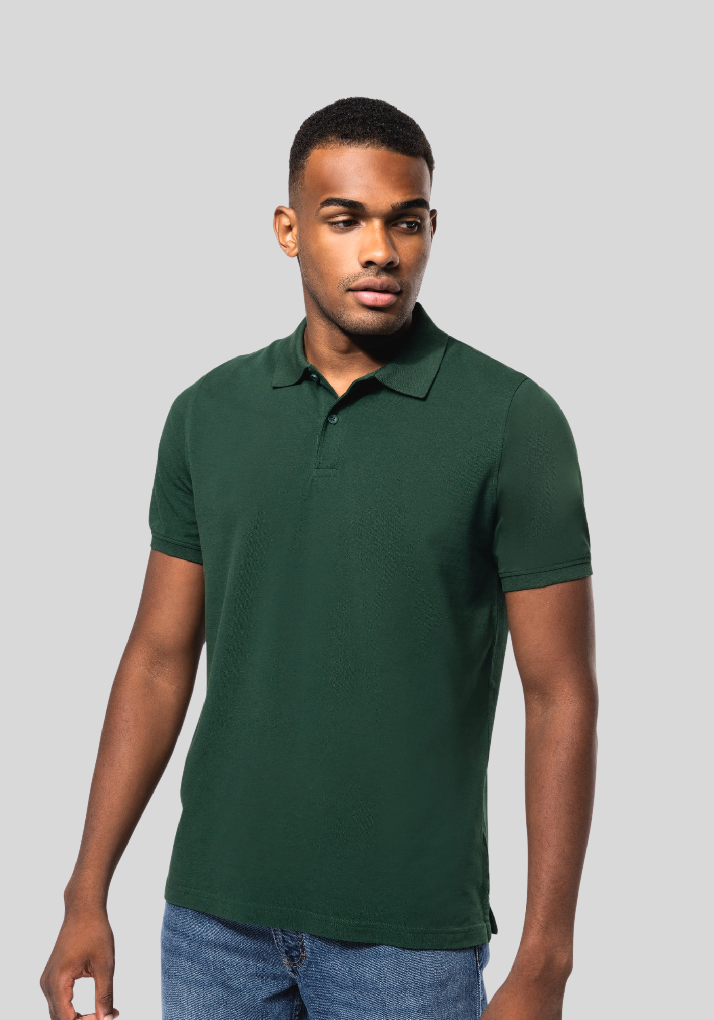 Piqué-herenpolo Bio180