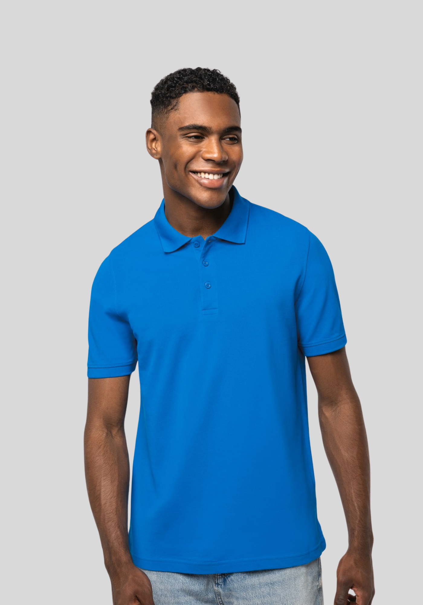 Piquépolo korte mouwen heren