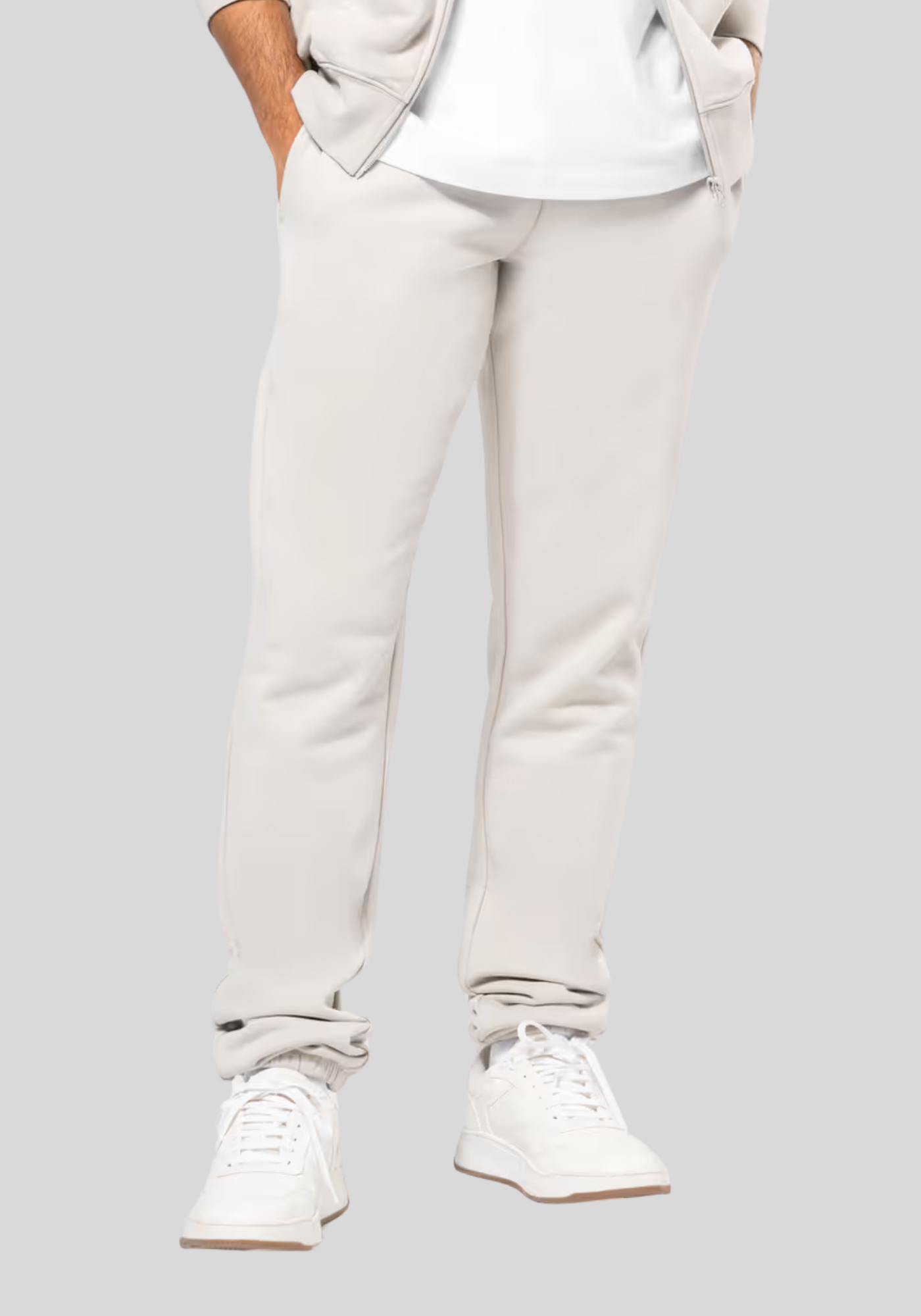 Duurzame fleece joggingbroek voor heren